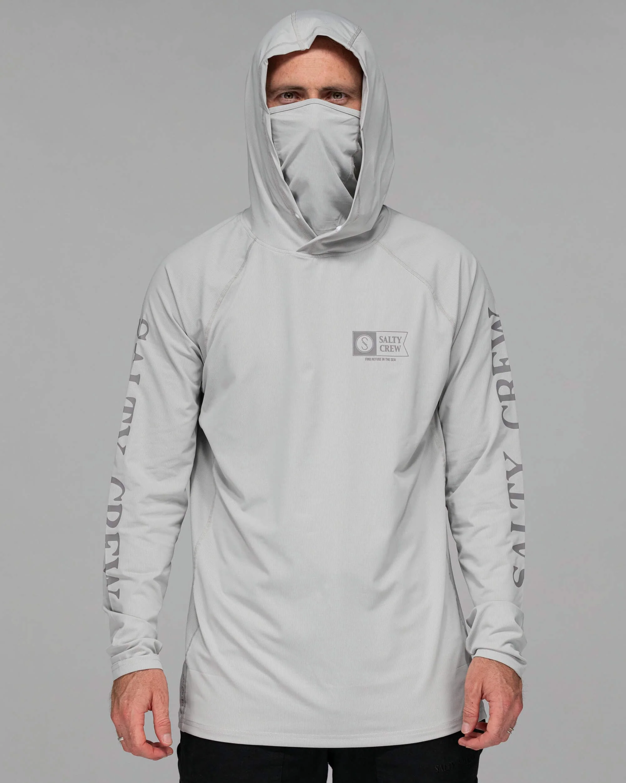 Alpha Flag Pinnacle Uv Hd Mask - Gray