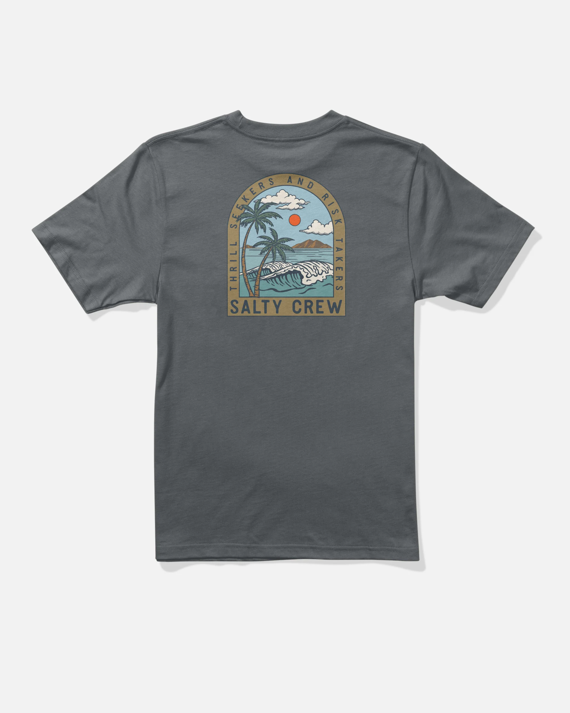 Archway Ss Tee Kids - Charcoal - Image 2