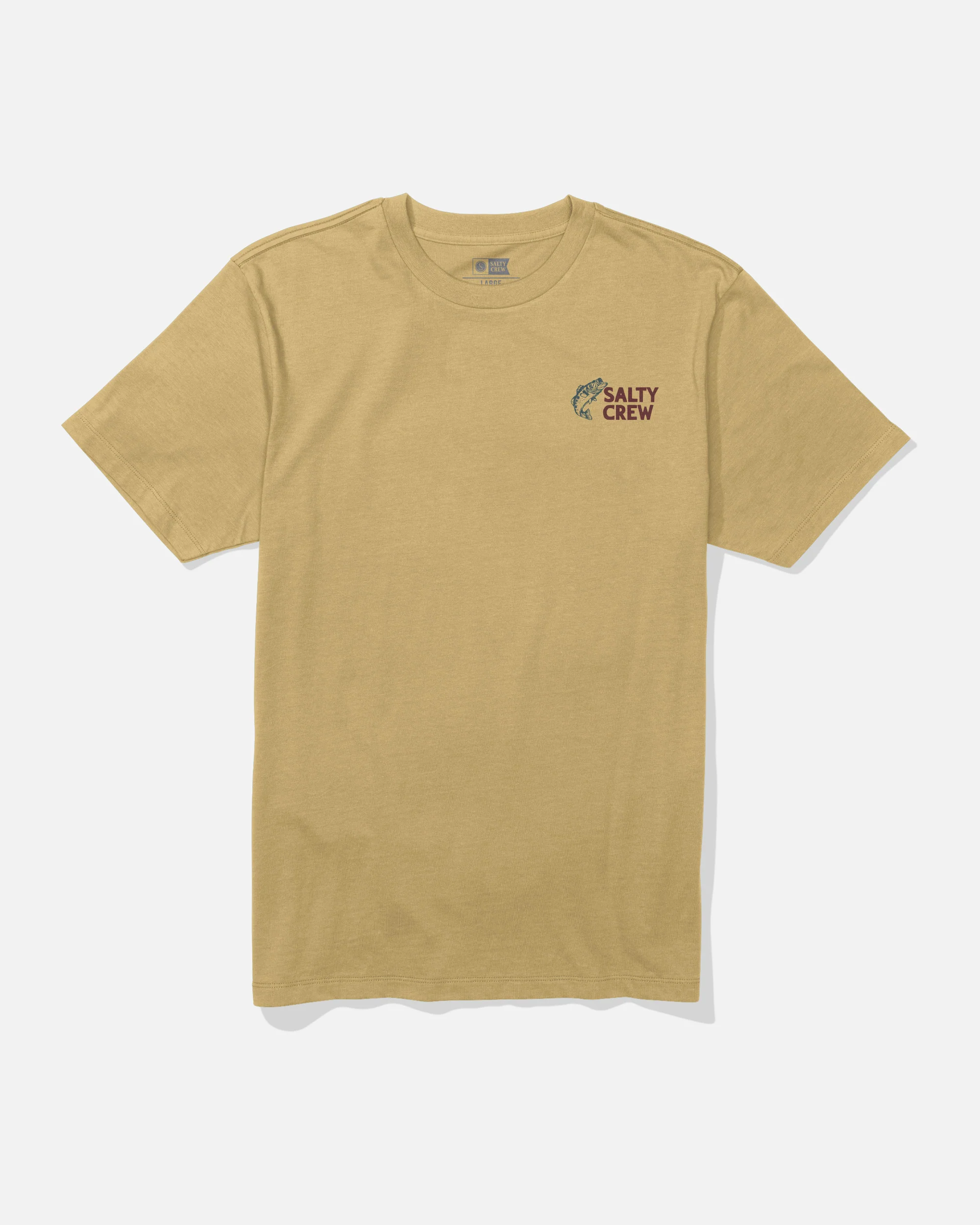 Bait Shop Ss Tee - Mineral Yellow - Image 2