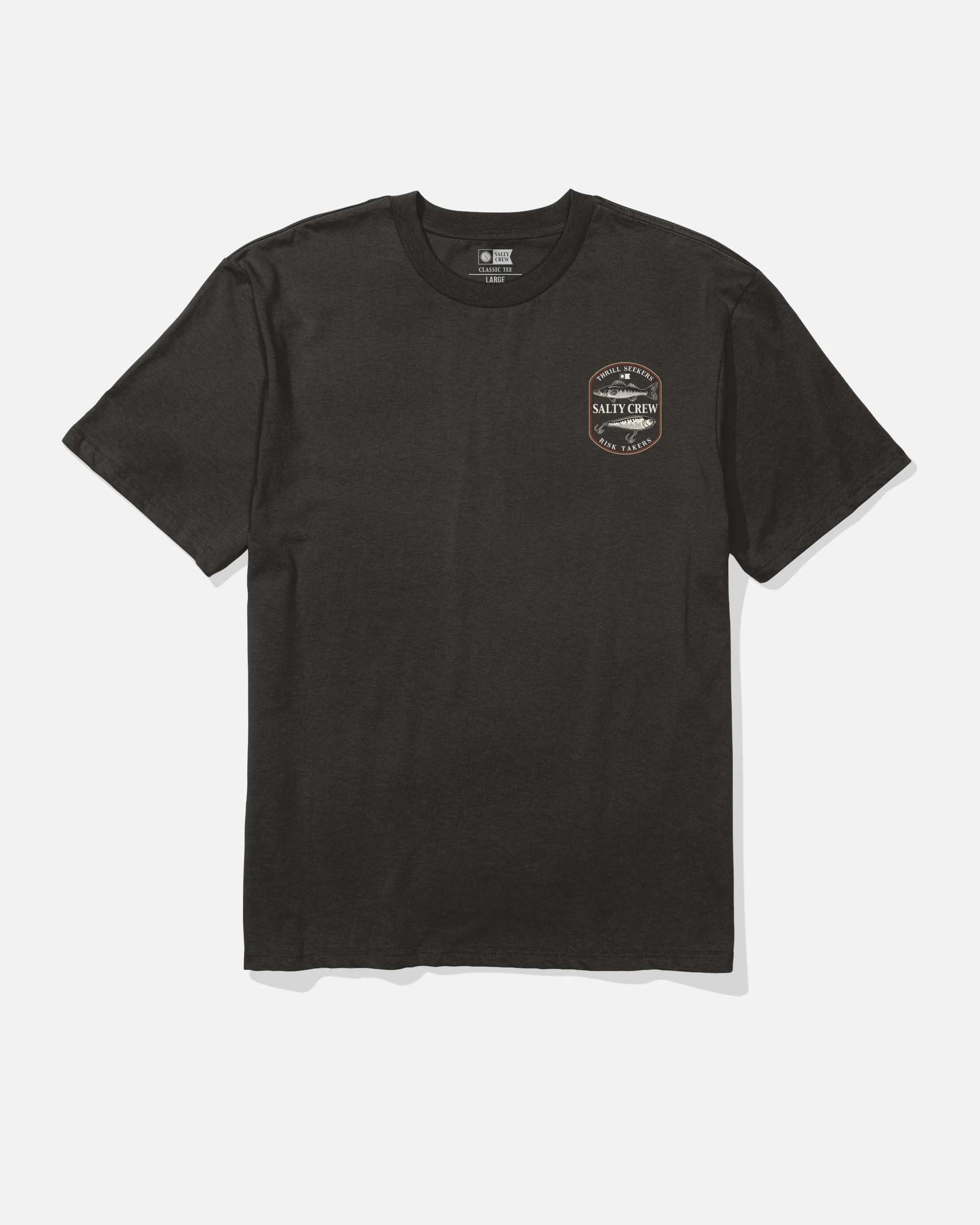 Baited Classic Ss Tee - Black - Image 2
