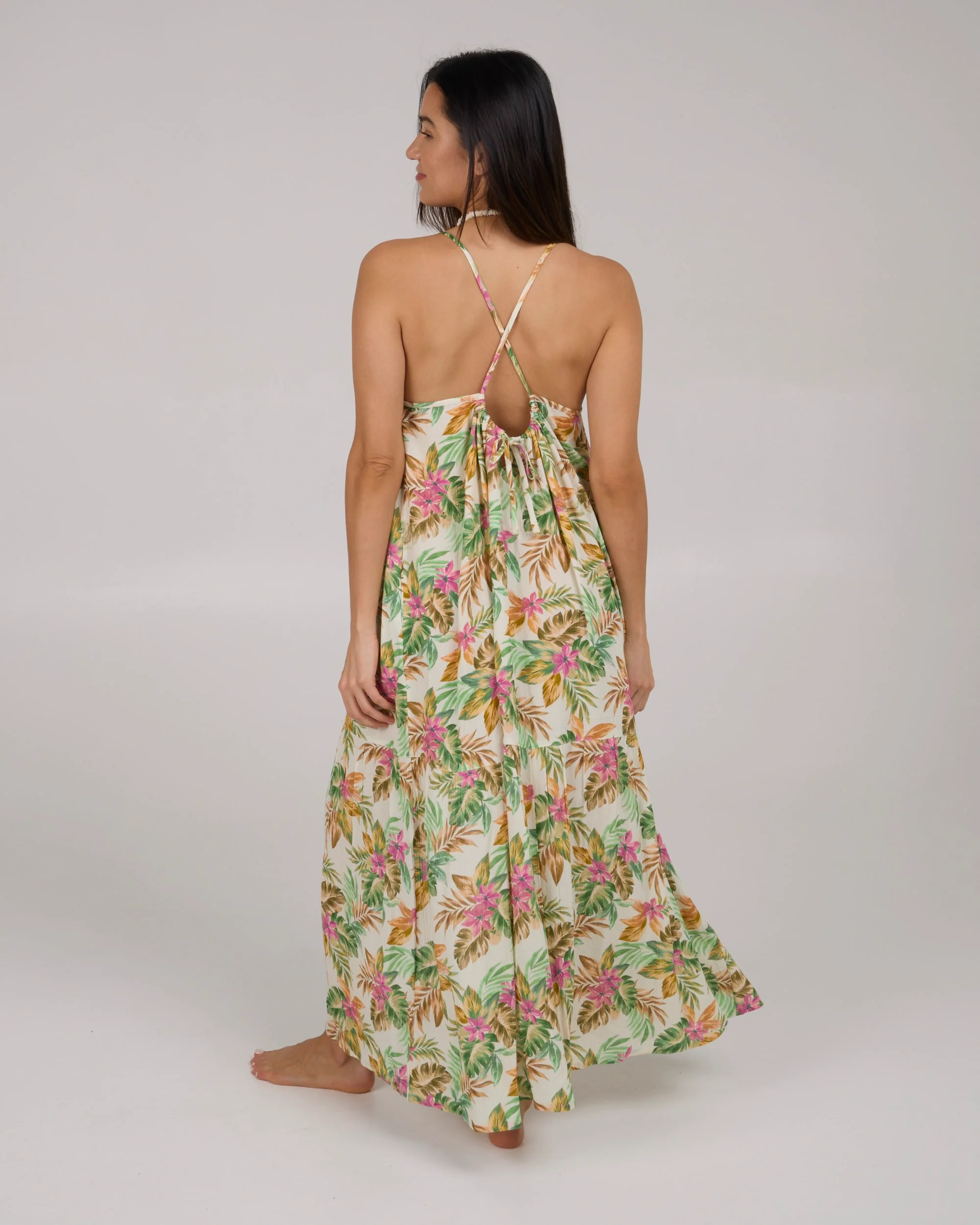 Baja Maxi Dress - Cream - Image 3