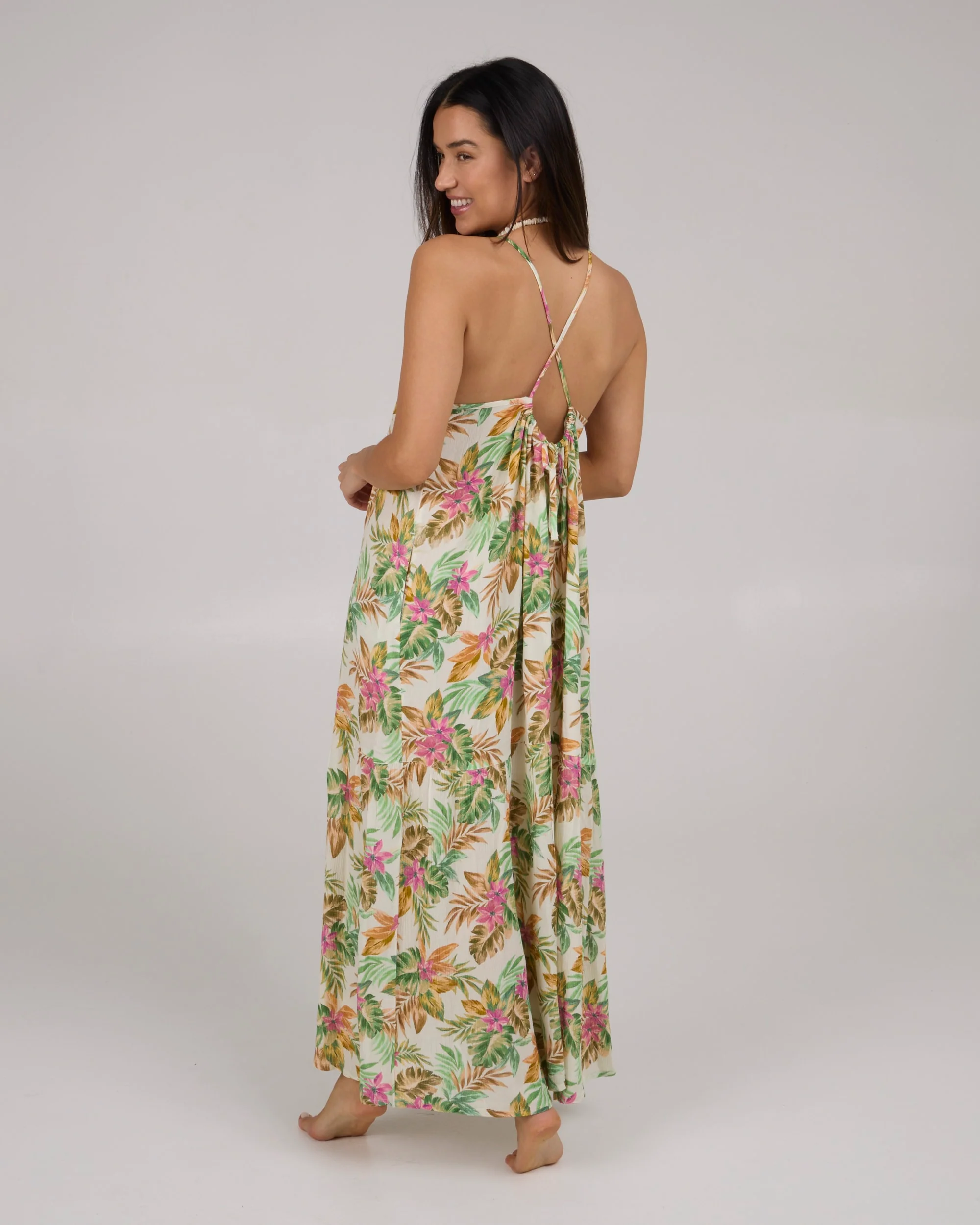 Baja Maxi Dress - Cream - Image 4