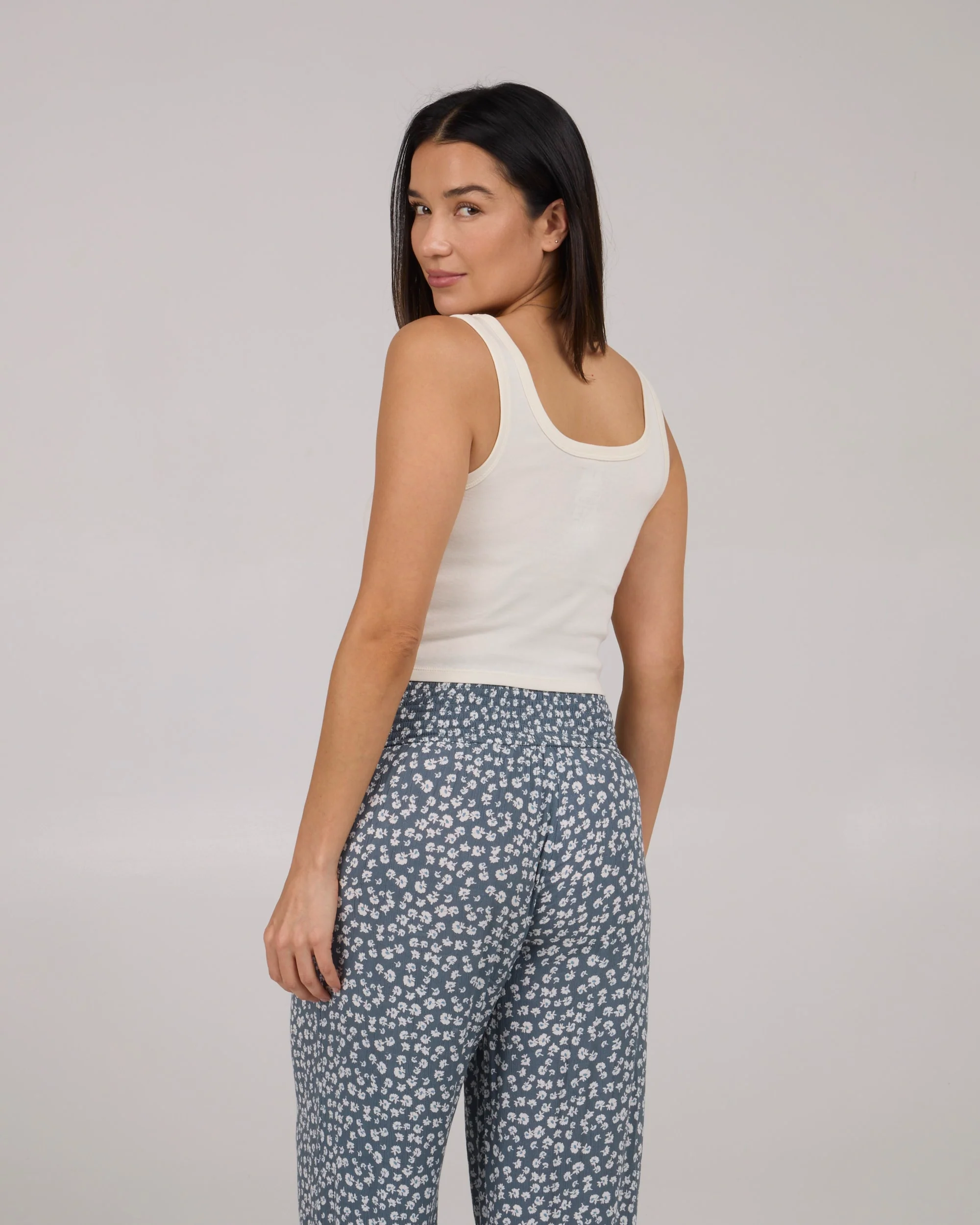 Beach Scene Tank - Off White - Image 6