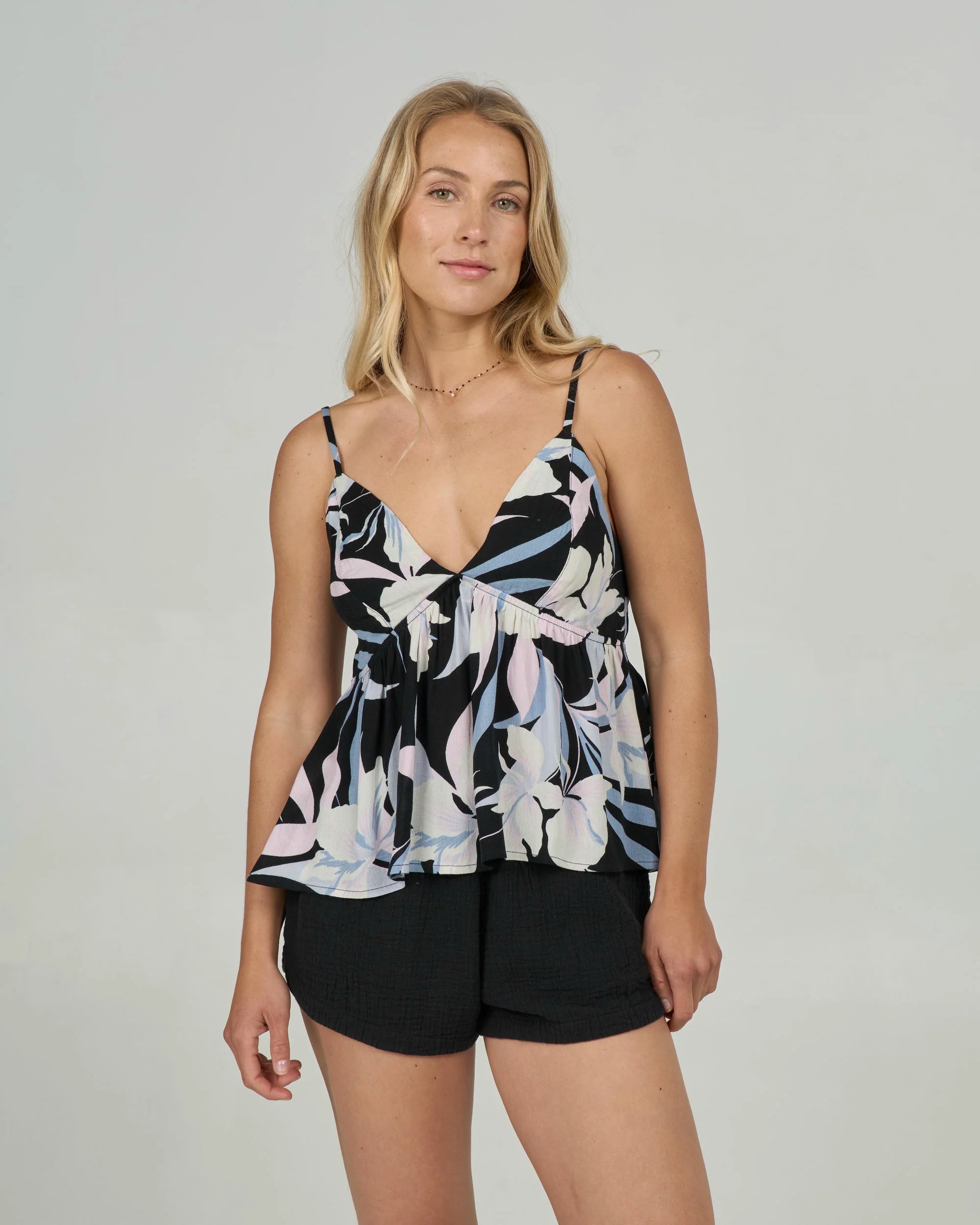 Bloomed Cami - Black - Image 3