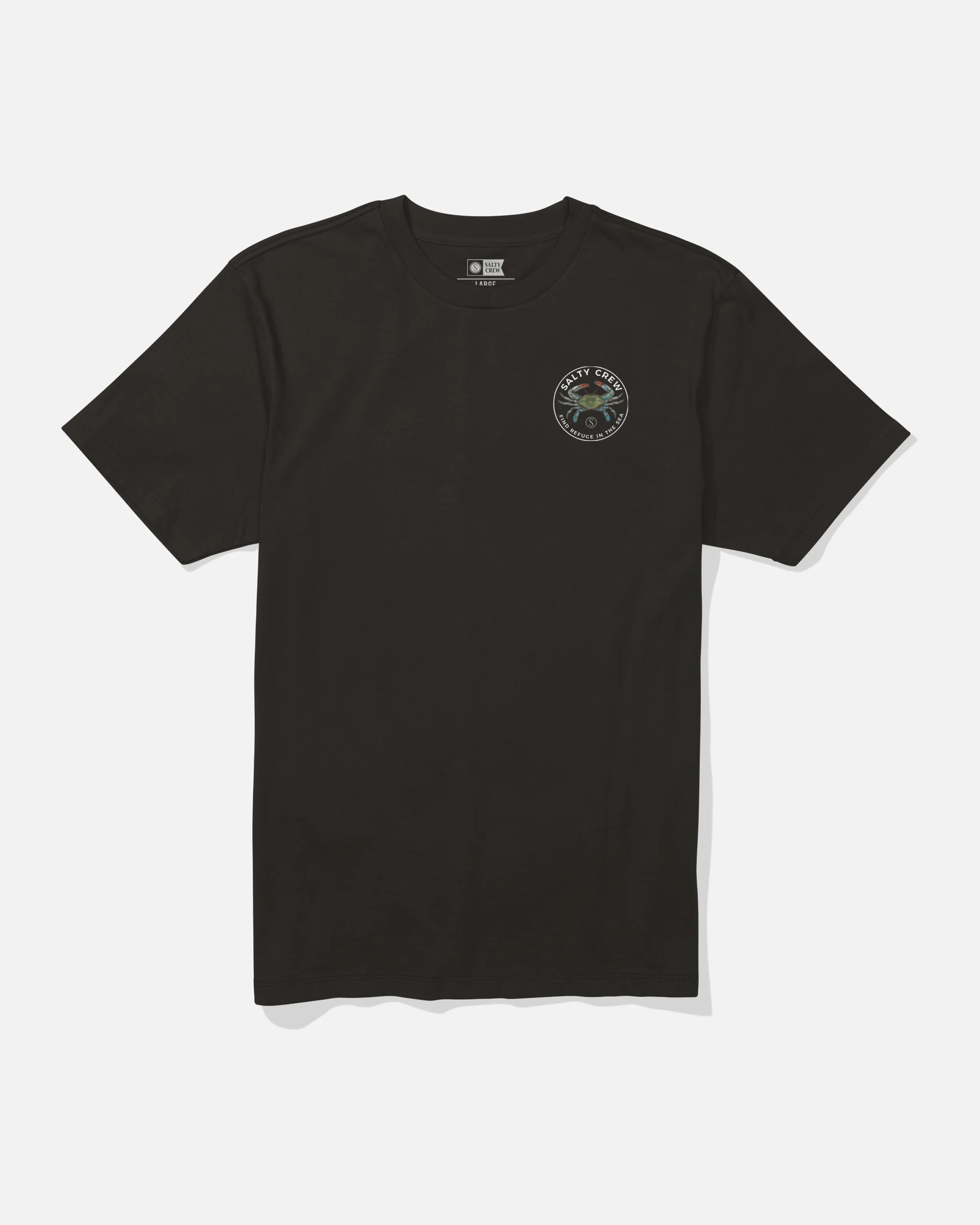 Blue Crabber Premium S/S Tee - Black - Image 3