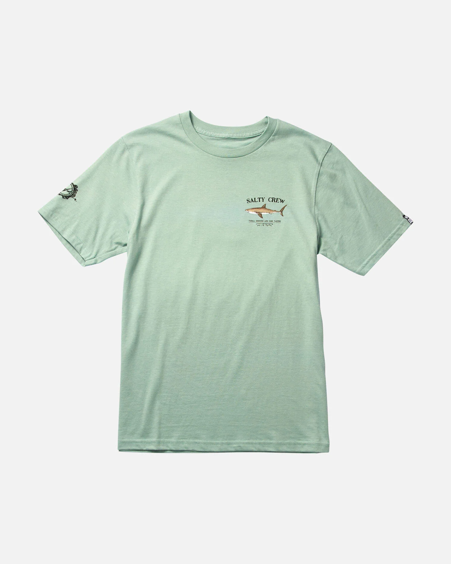 Bruce  S/S Tee Kids - Mackerel - Image 2