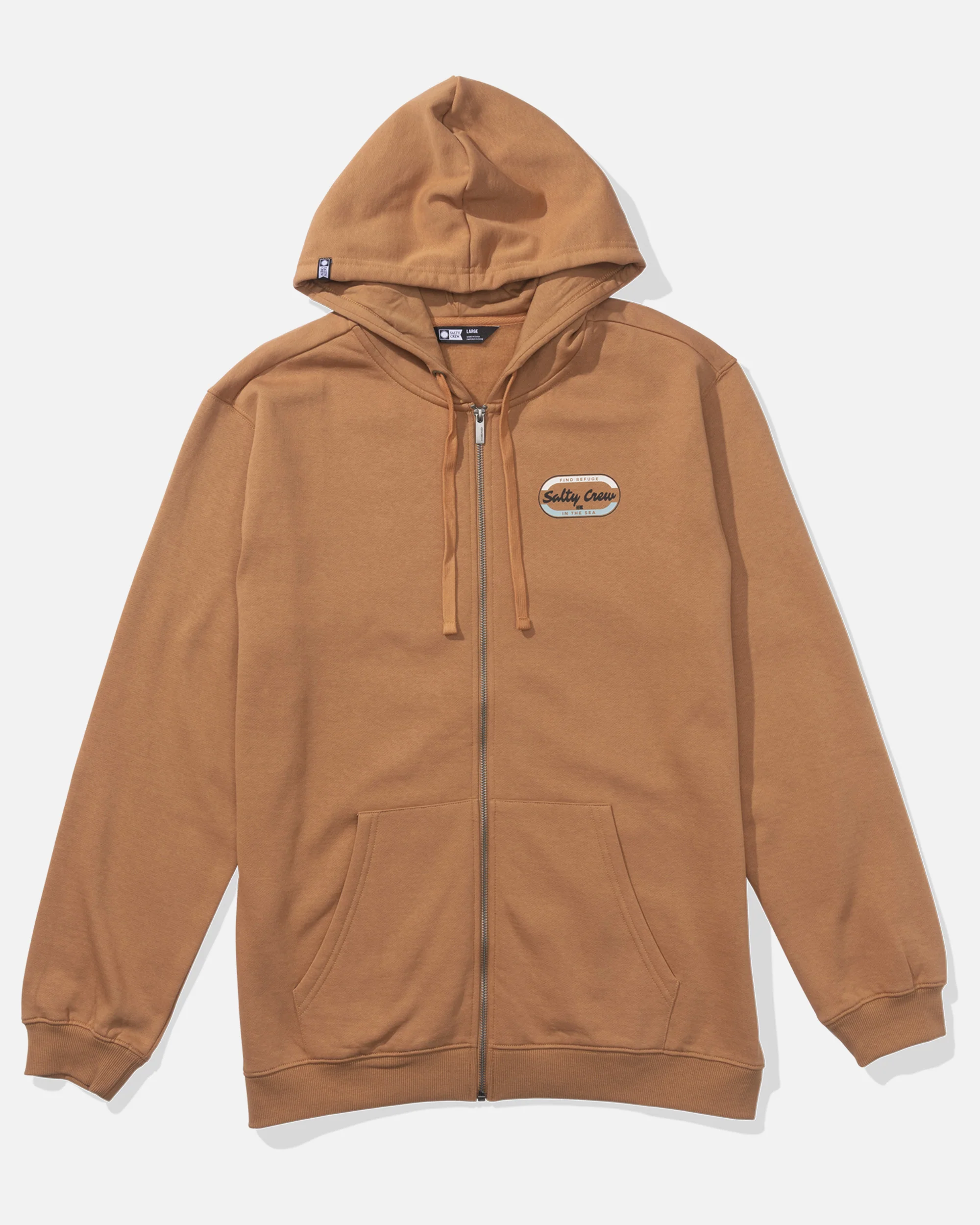 Capsule Zip Fleece - Caramel - Image 2