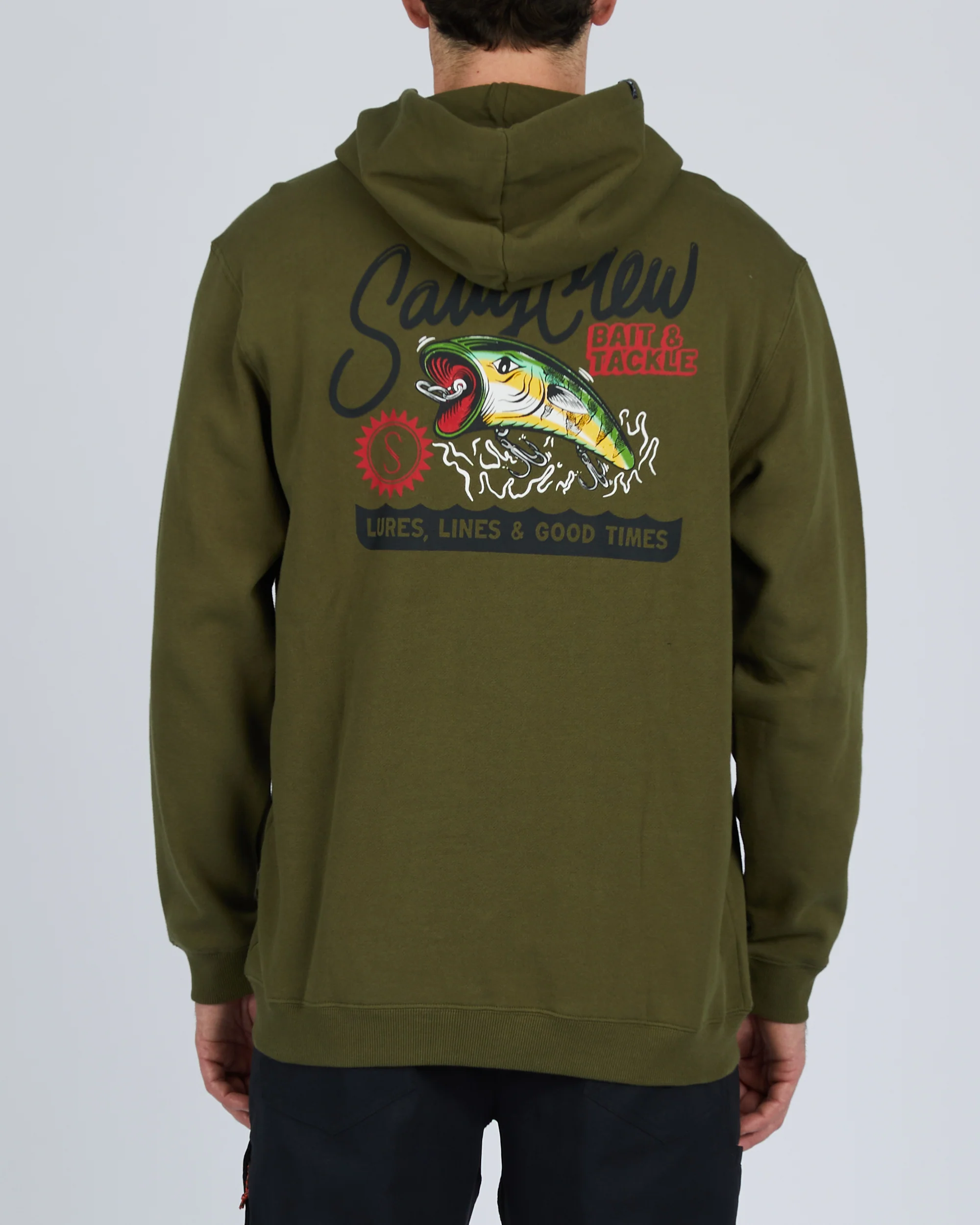 Castoff Zip Fleece - Army - Image 2