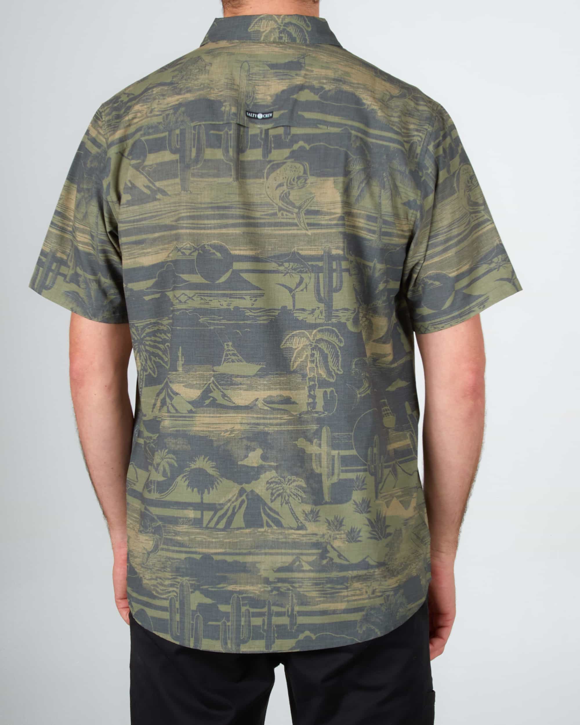 Cedros S/S Tech Woven - Black - Image 2