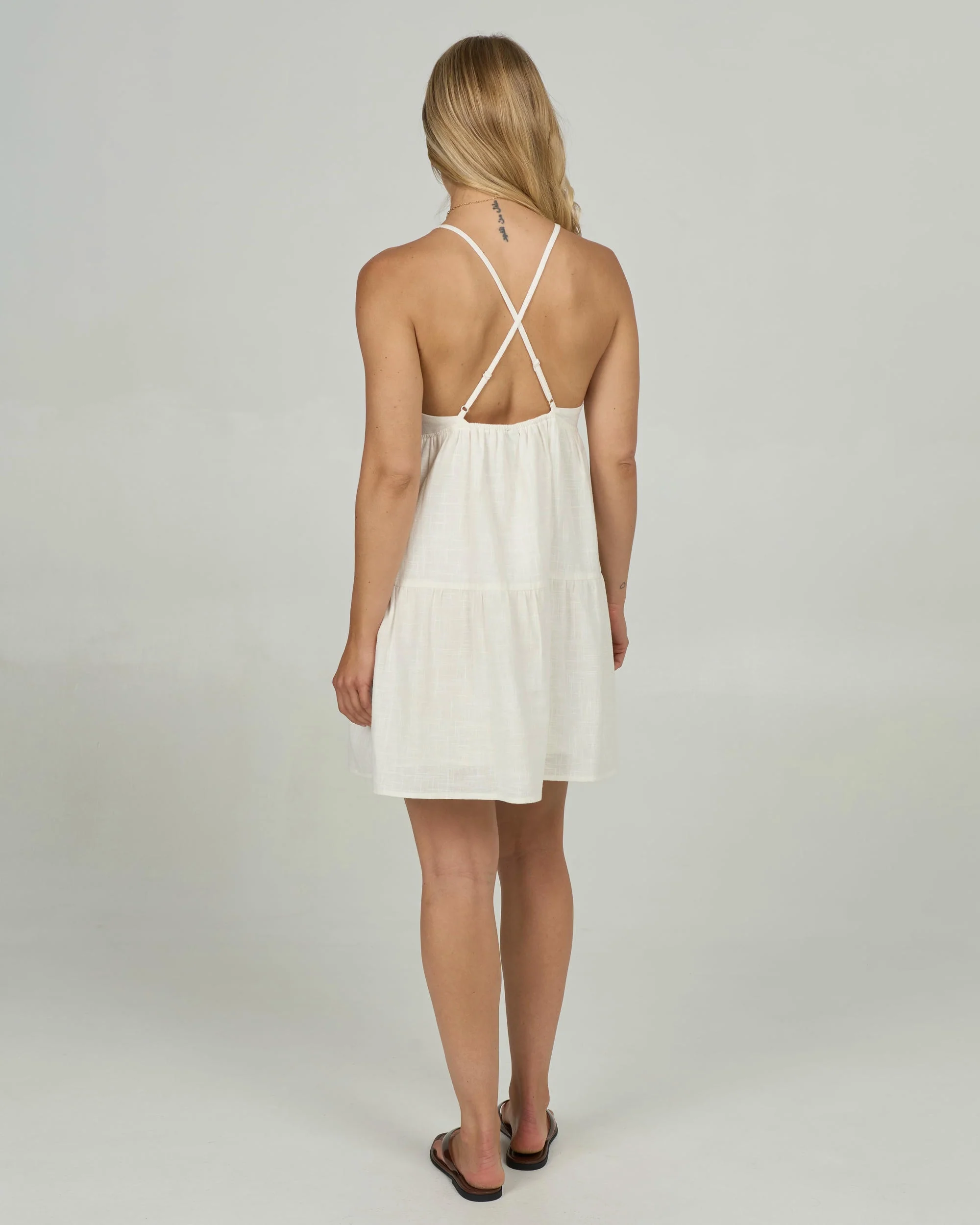 Charter Dress - Off White - Image 2