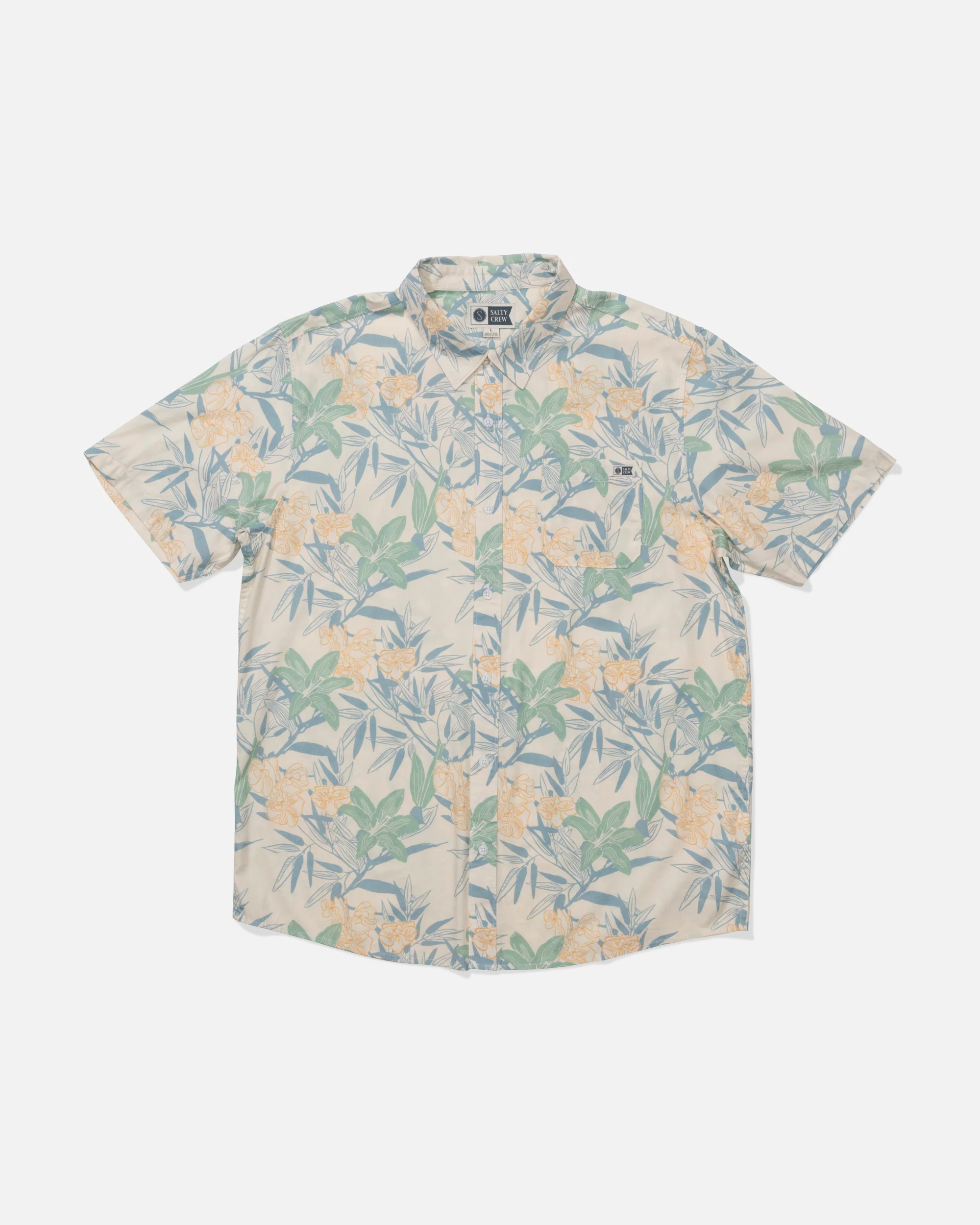 Crew Ss Button Up - Off White