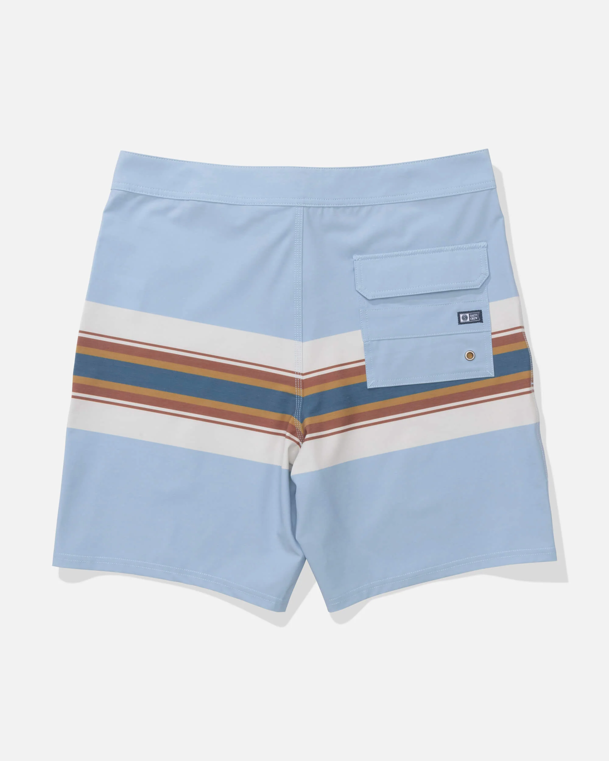 Crew Stripe Boardshort - Coast Blue - Image 2