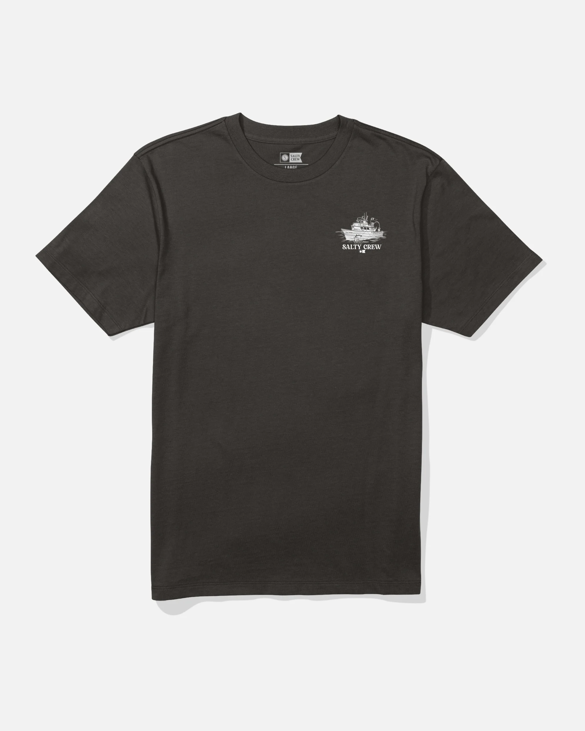 Day Charter Ss Tee - Black - Image 2