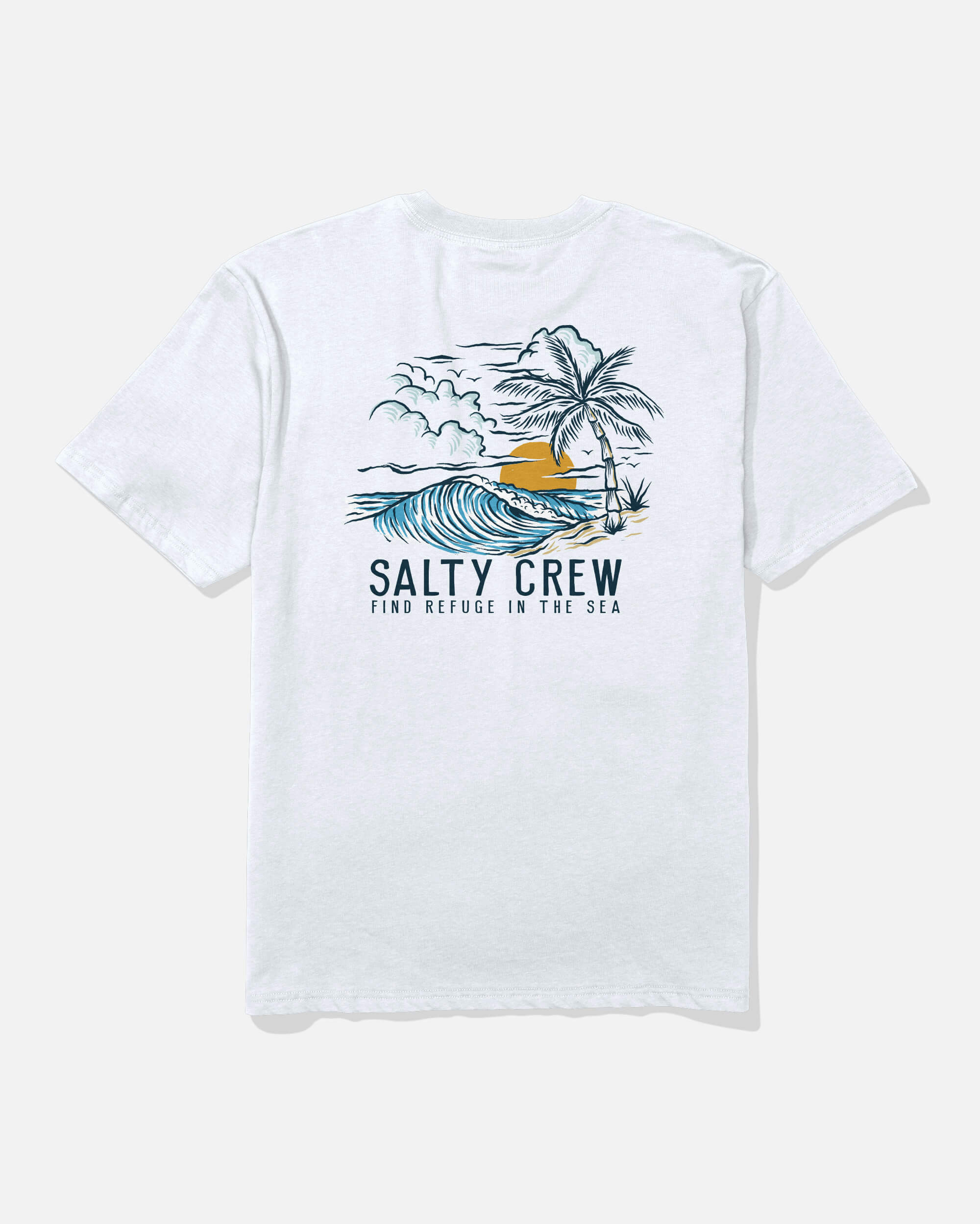 Day Off Classic Ss Tee - White