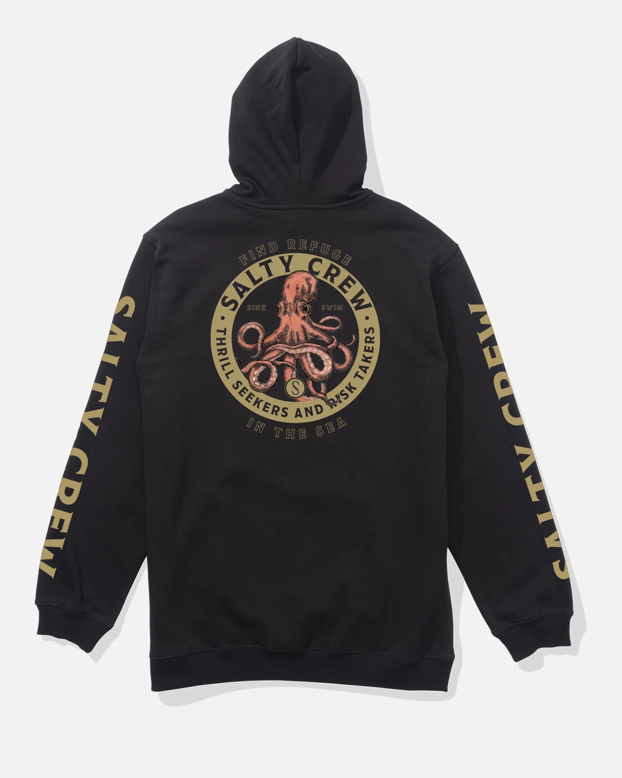 Deep Reach Hood Fleece - Black