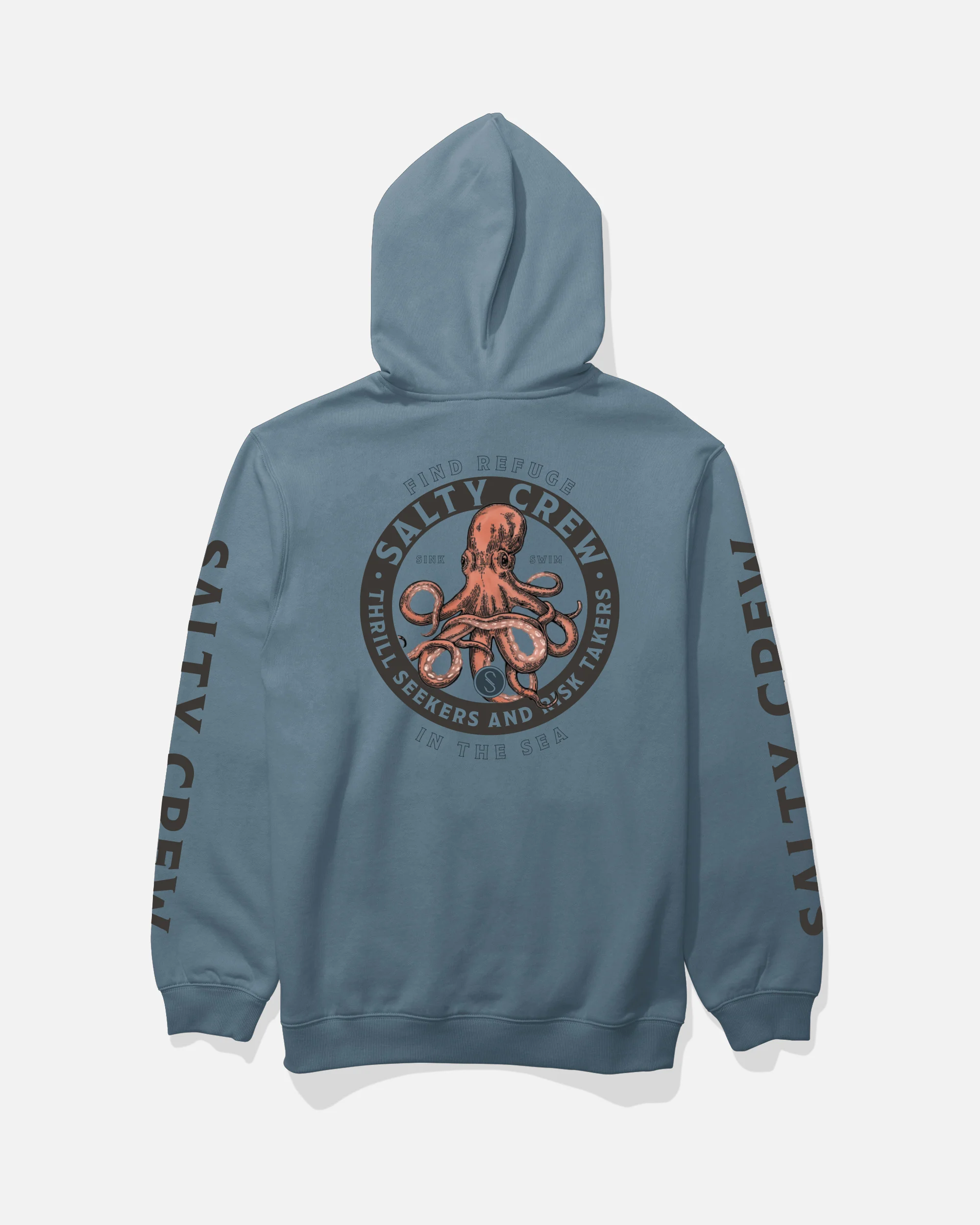 Deep Reach Hood Fleece - Slate