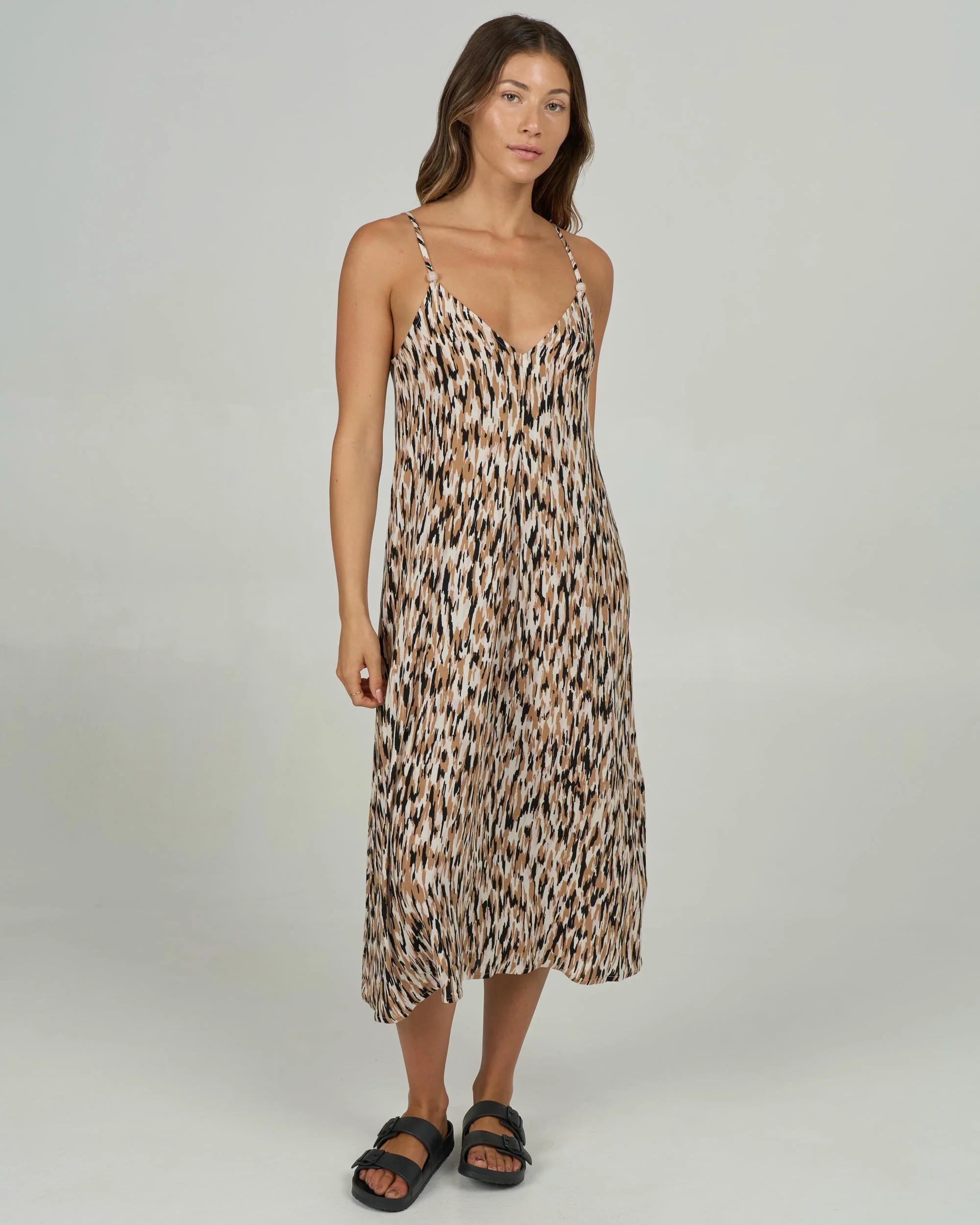 Dreamland Midi Dress - Sand Bar - Image 3