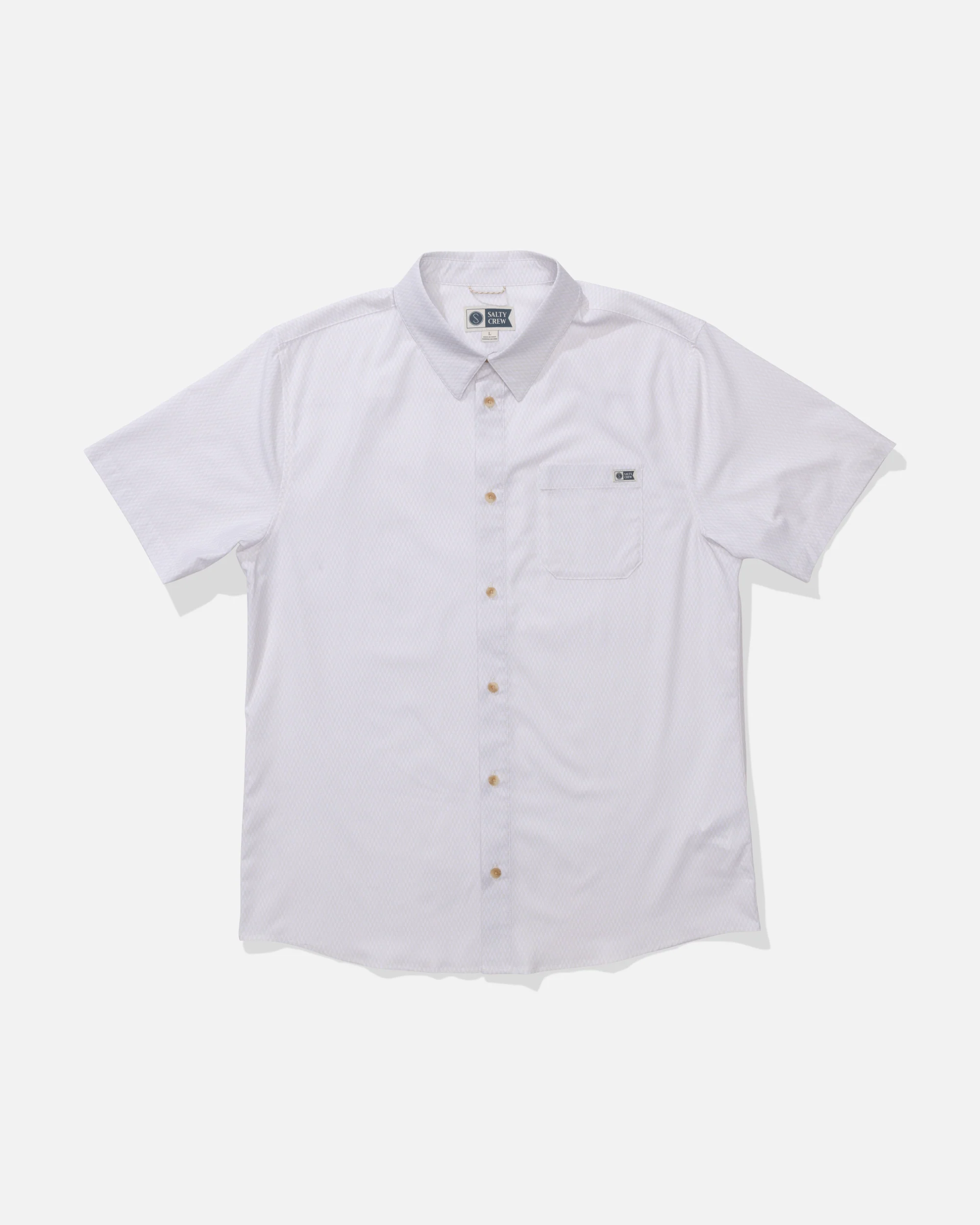 Drifter Uv Button Up - Natural