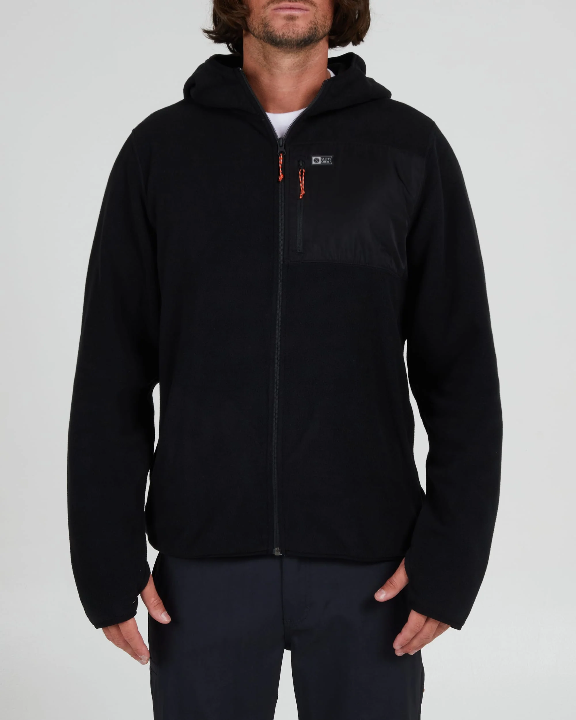 Ebbtide Zip Hoody Polar Fleece - Black