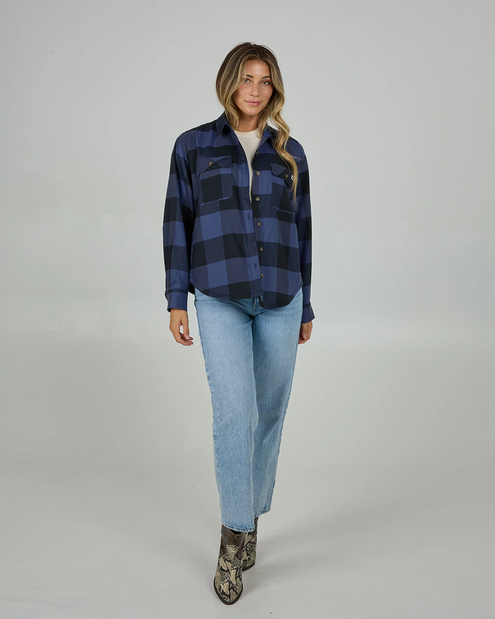Fathom Flannel - Indigo - Image 4