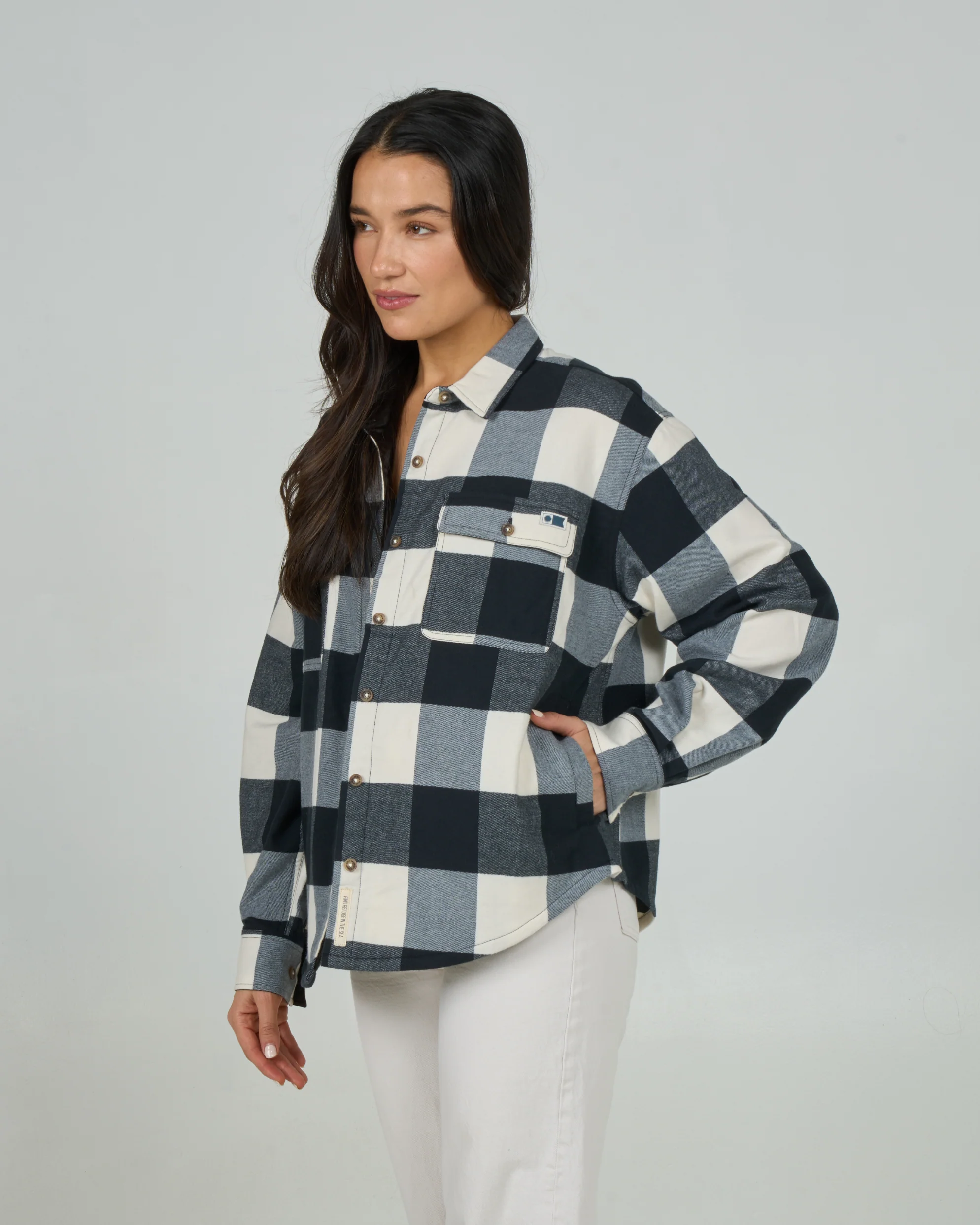 Fathom Flannel - Off White - Image 3