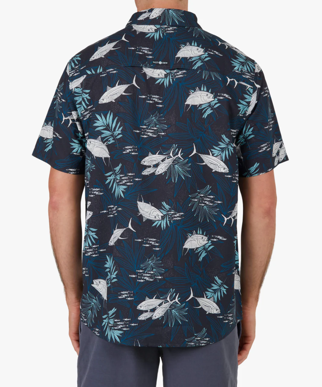 Feeding Frenzy Uv Woven - Midnight - Image 2