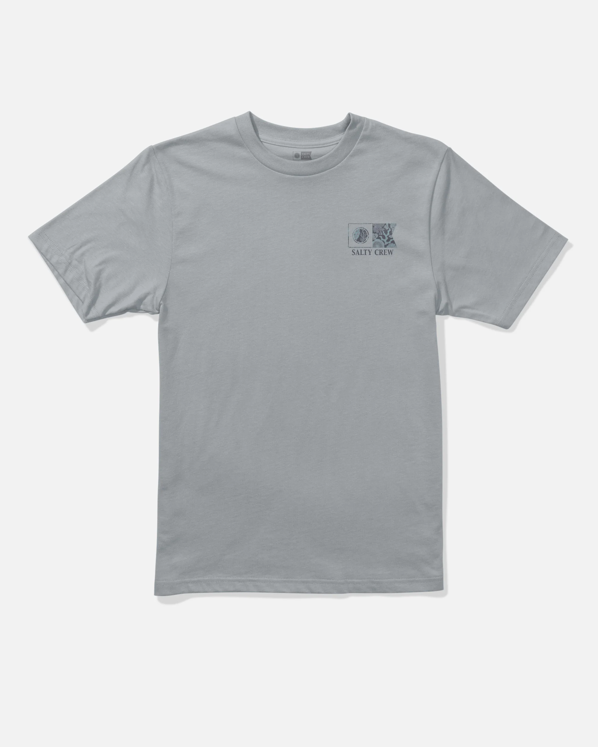 Flagship Fill  Ss Tee Kids - Quarry - Image 2