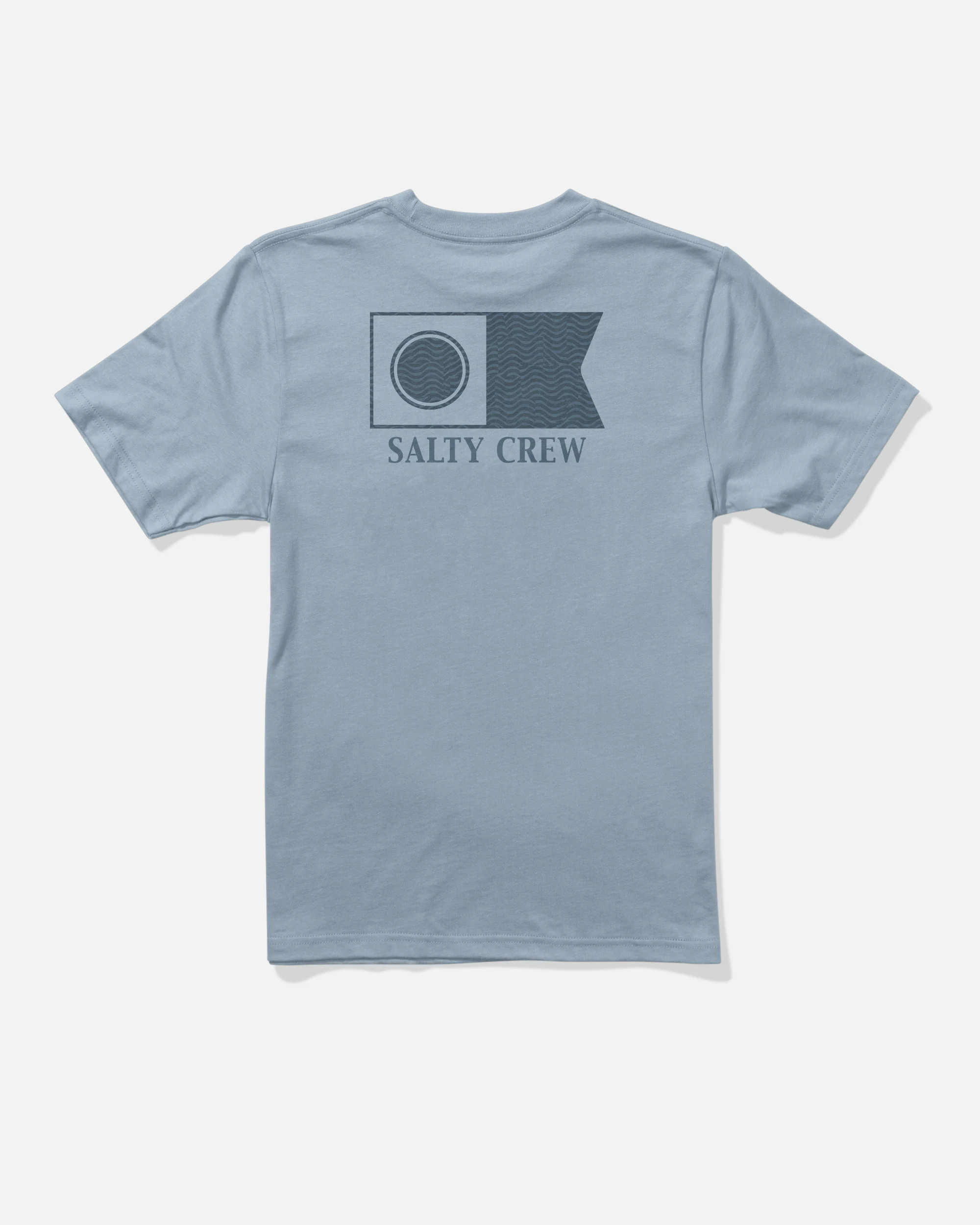 Flagship Ss Tee Kids - Blue Fog - Image 2