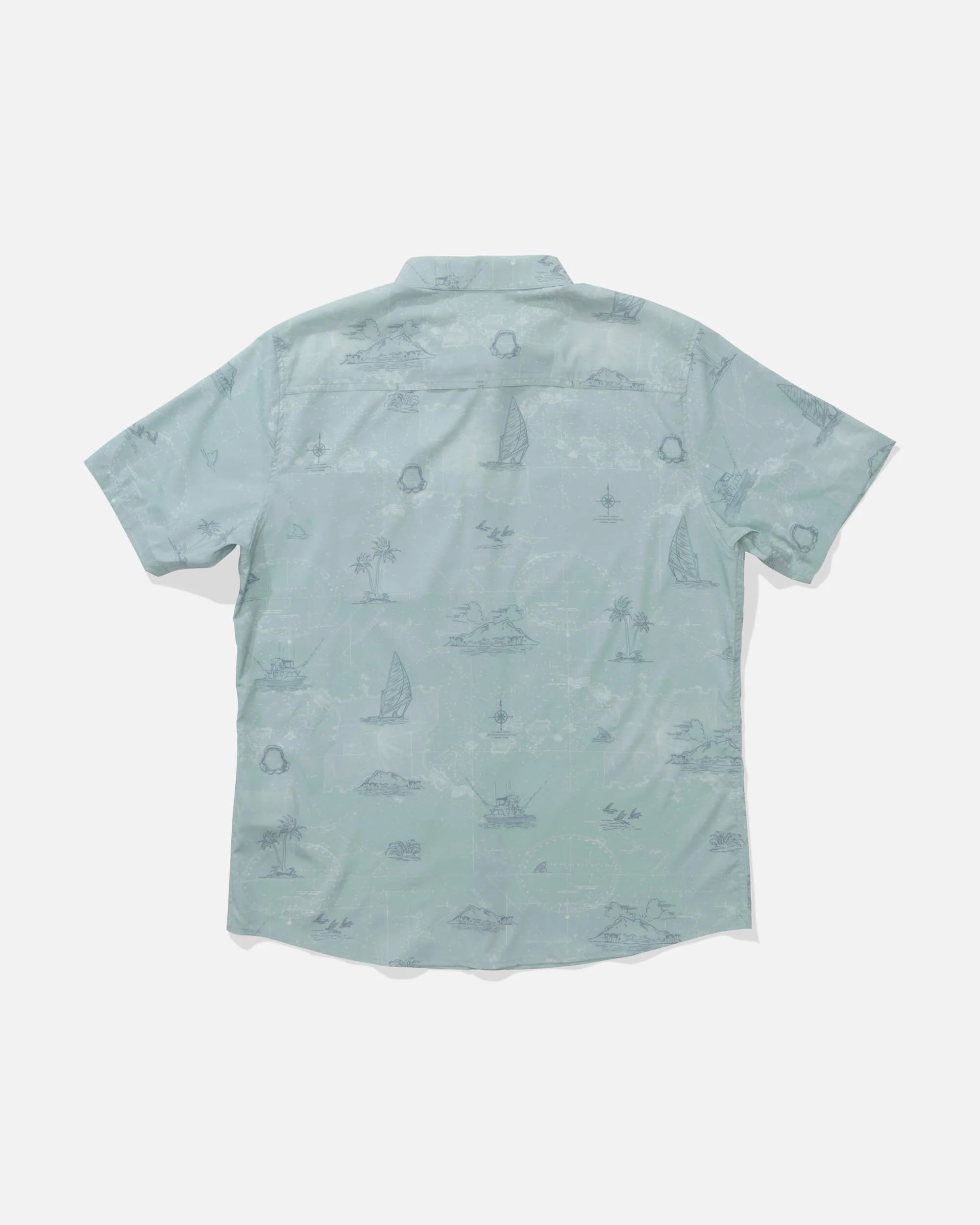 Flagship Uv Button Up - Jade - Image 2