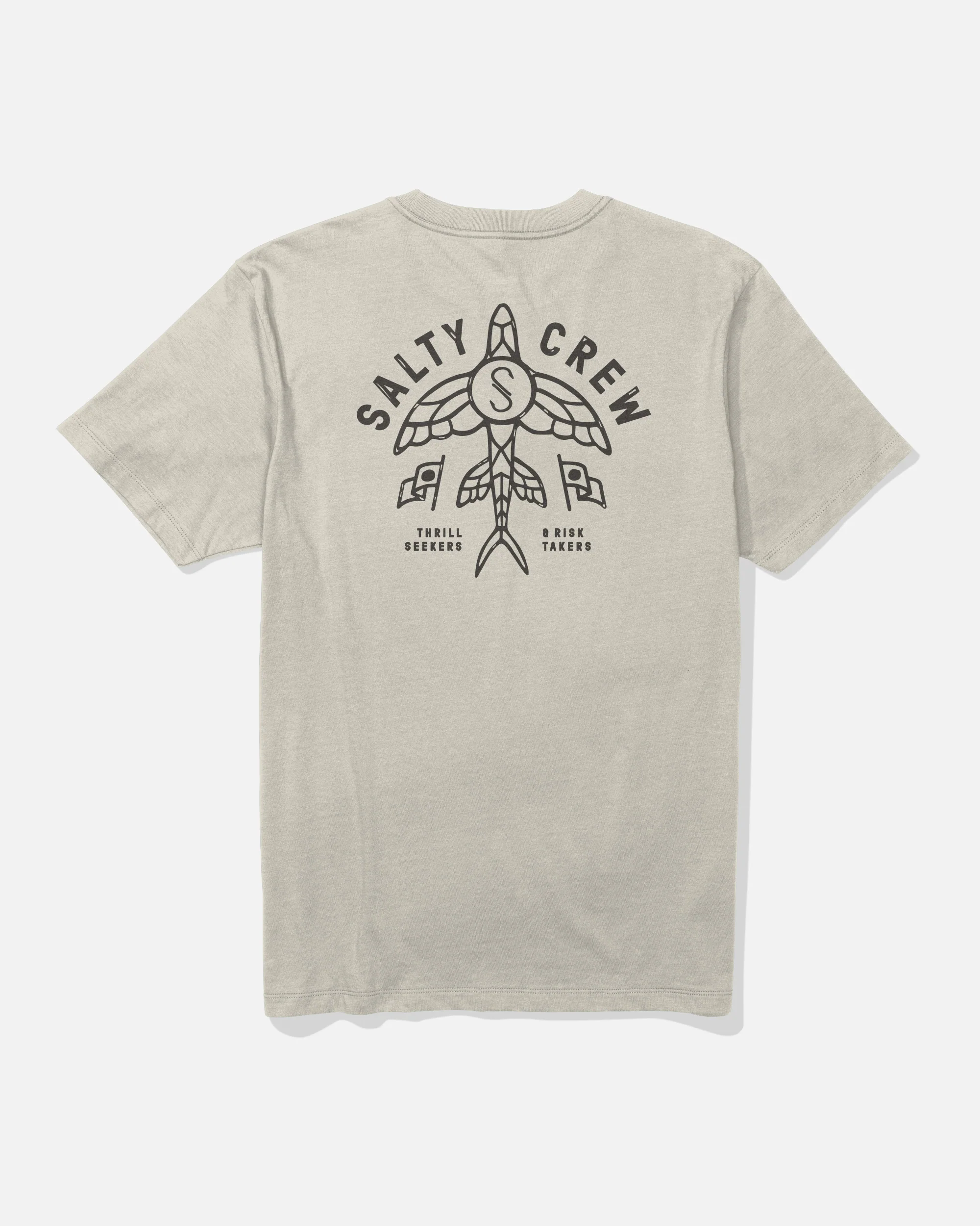 Flyer Ss Tee - Moonbeam