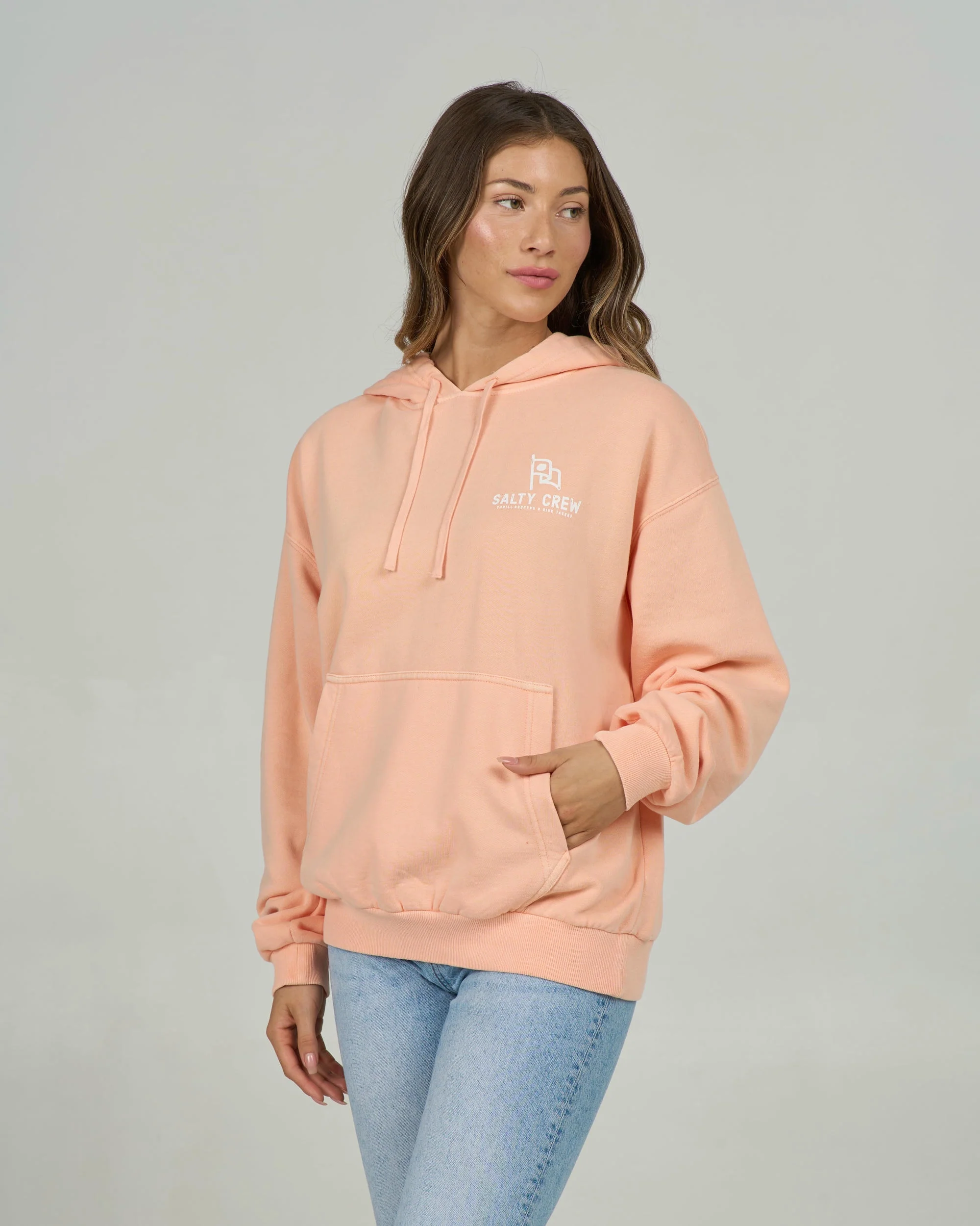Flying High Hoody  - Apricot