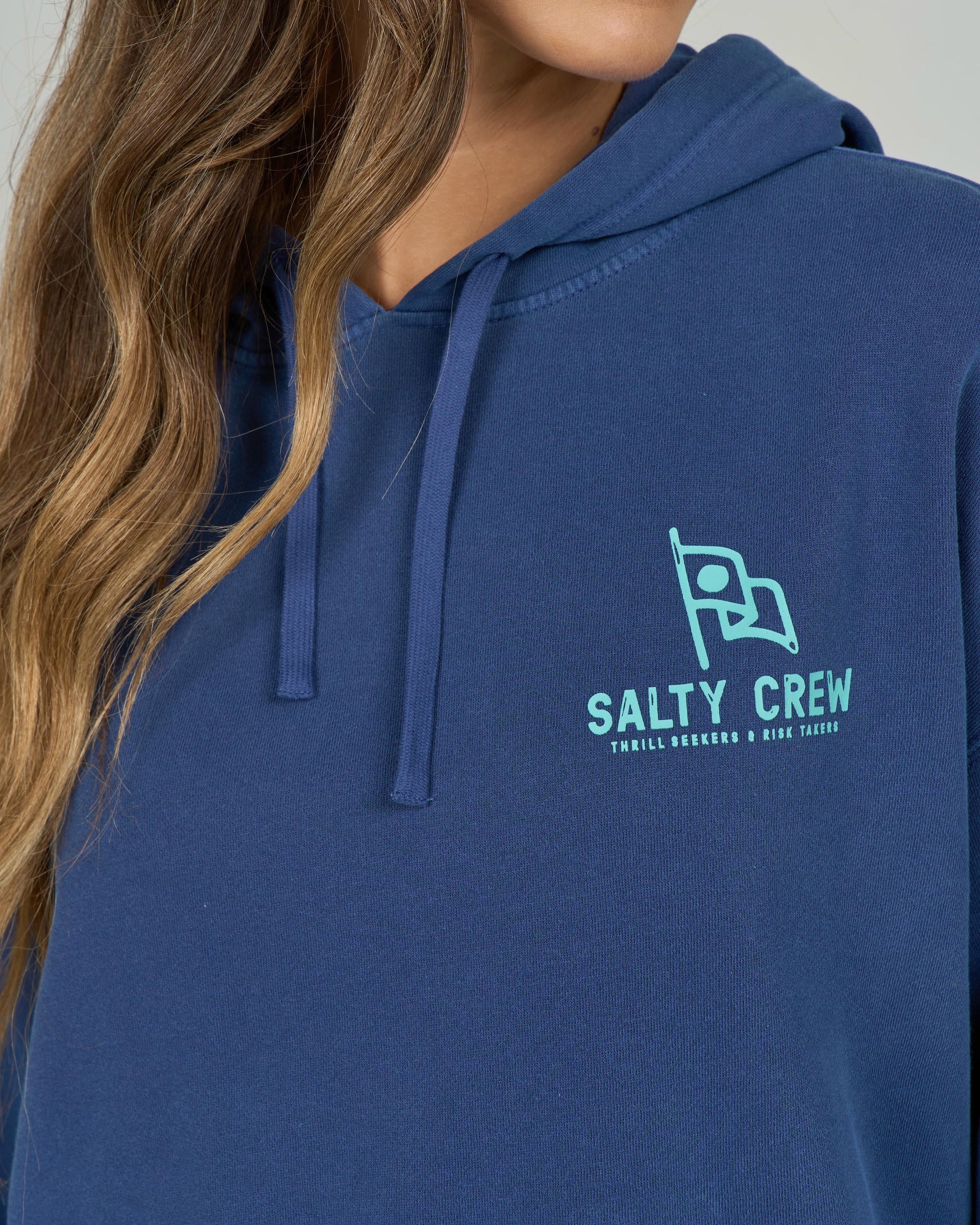 Flying High Hoody  - Navy - Image 4