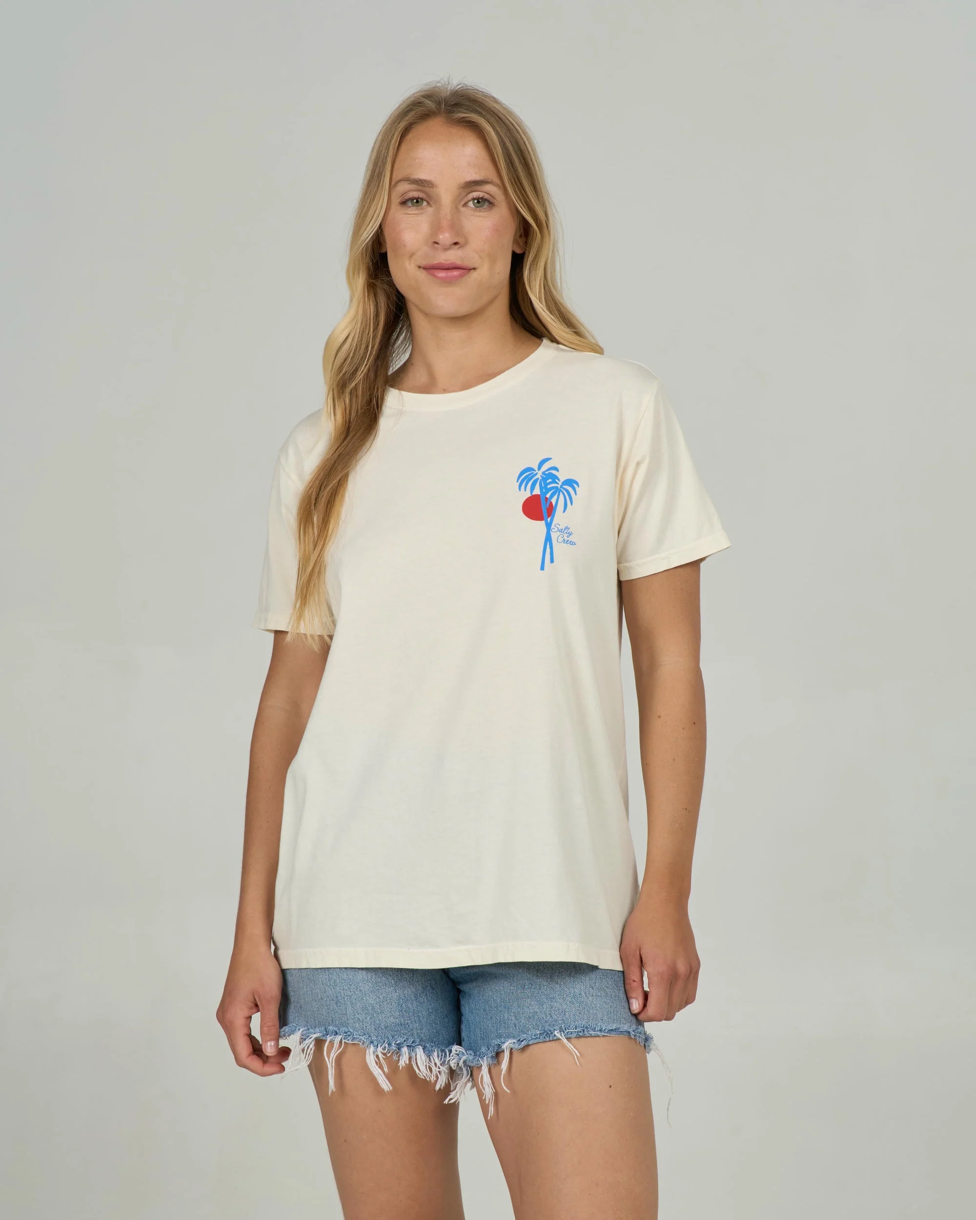 Geo Palm B.f. Tee - Off White - Image 3
