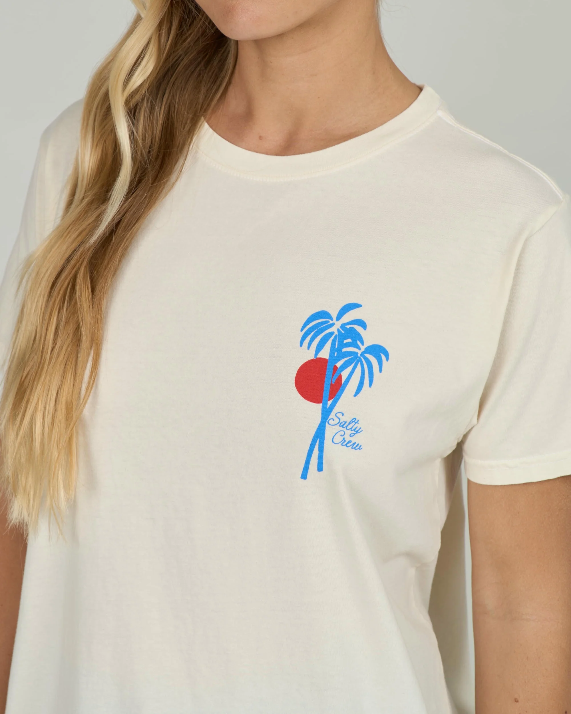 Geo Palm B.f. Tee - Off White - Image 4