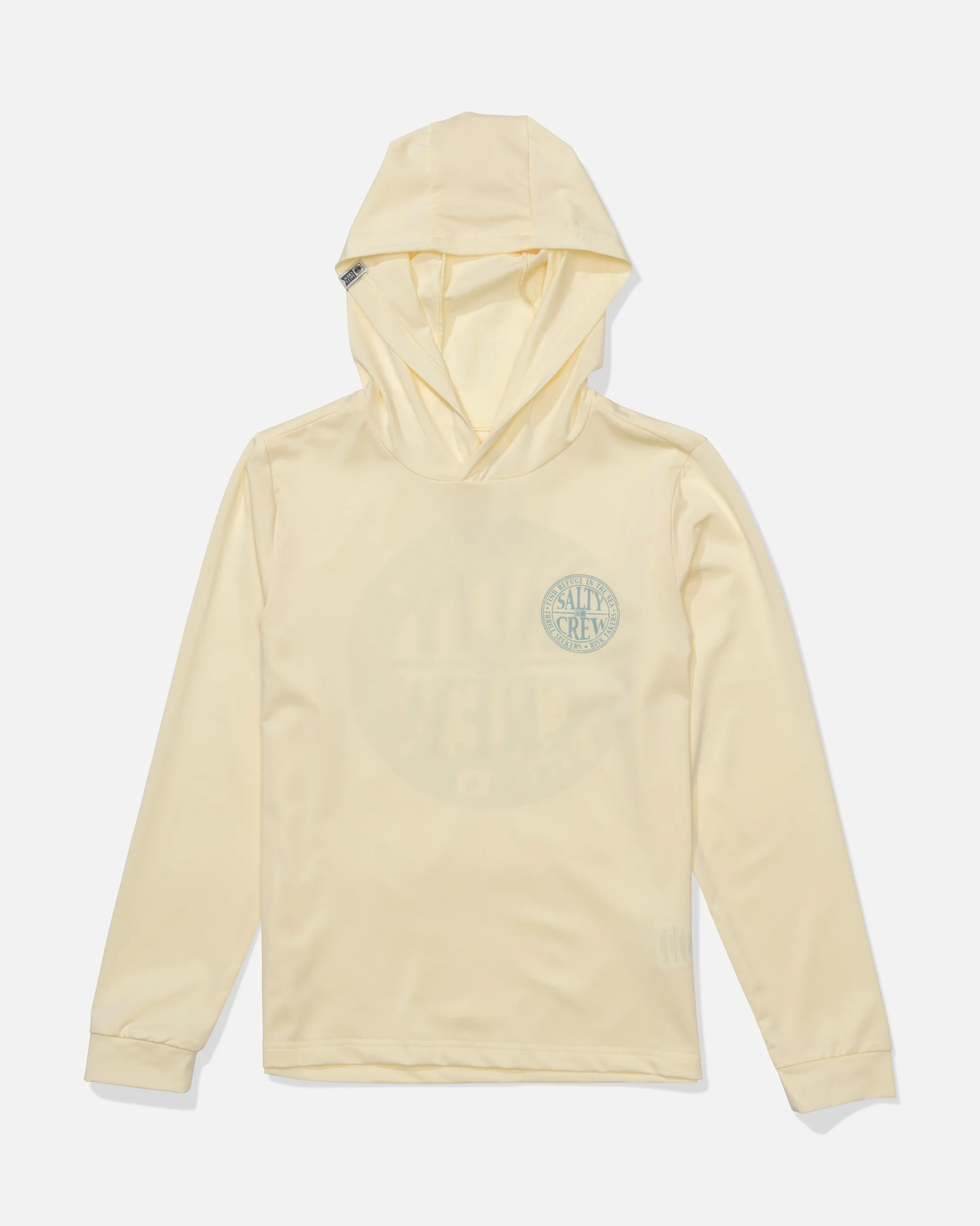 Global Hood Sunshirt Kids - Chartreuse - Image 2