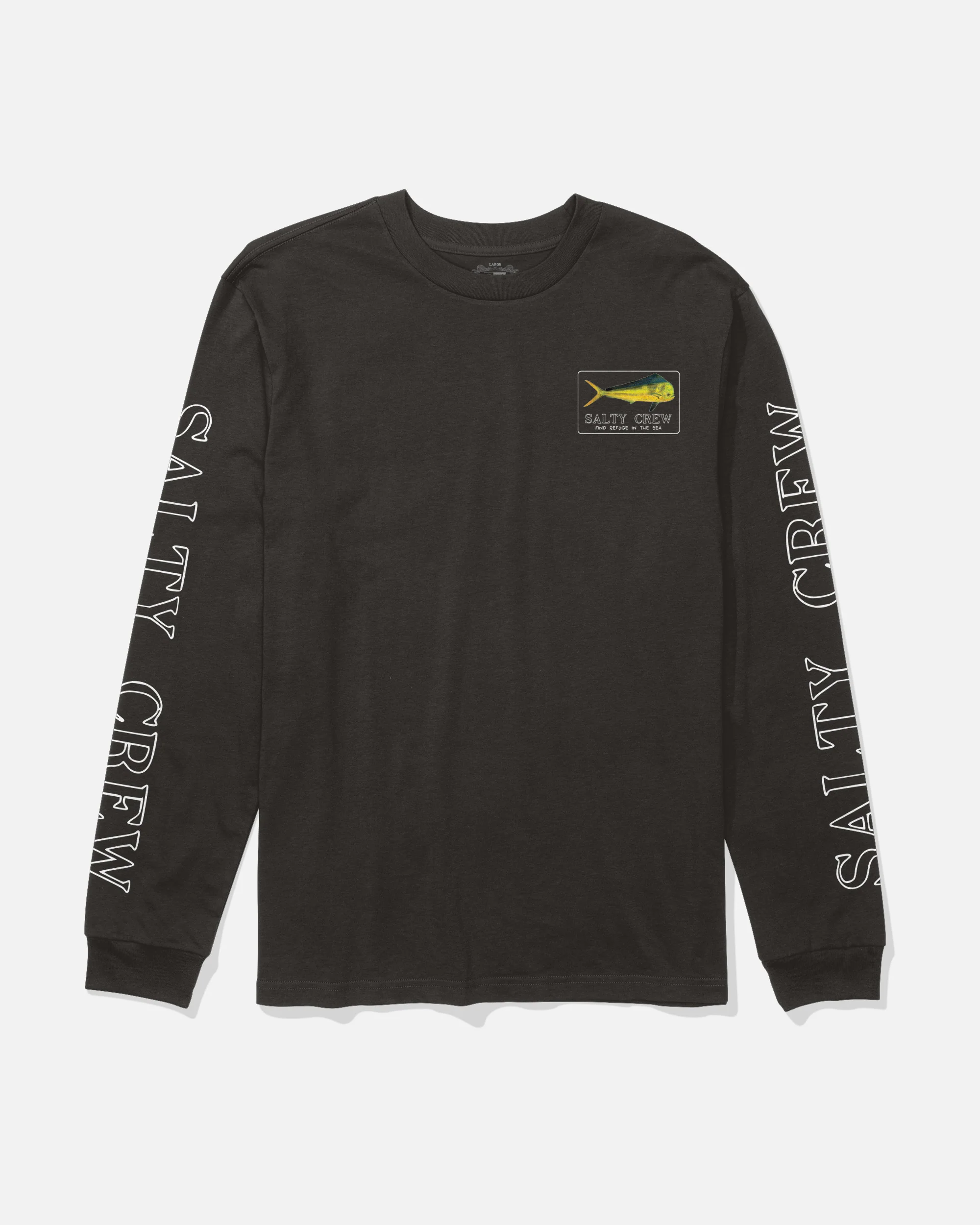 Golden Mahi Premium L/S Tee - Black - Image 3