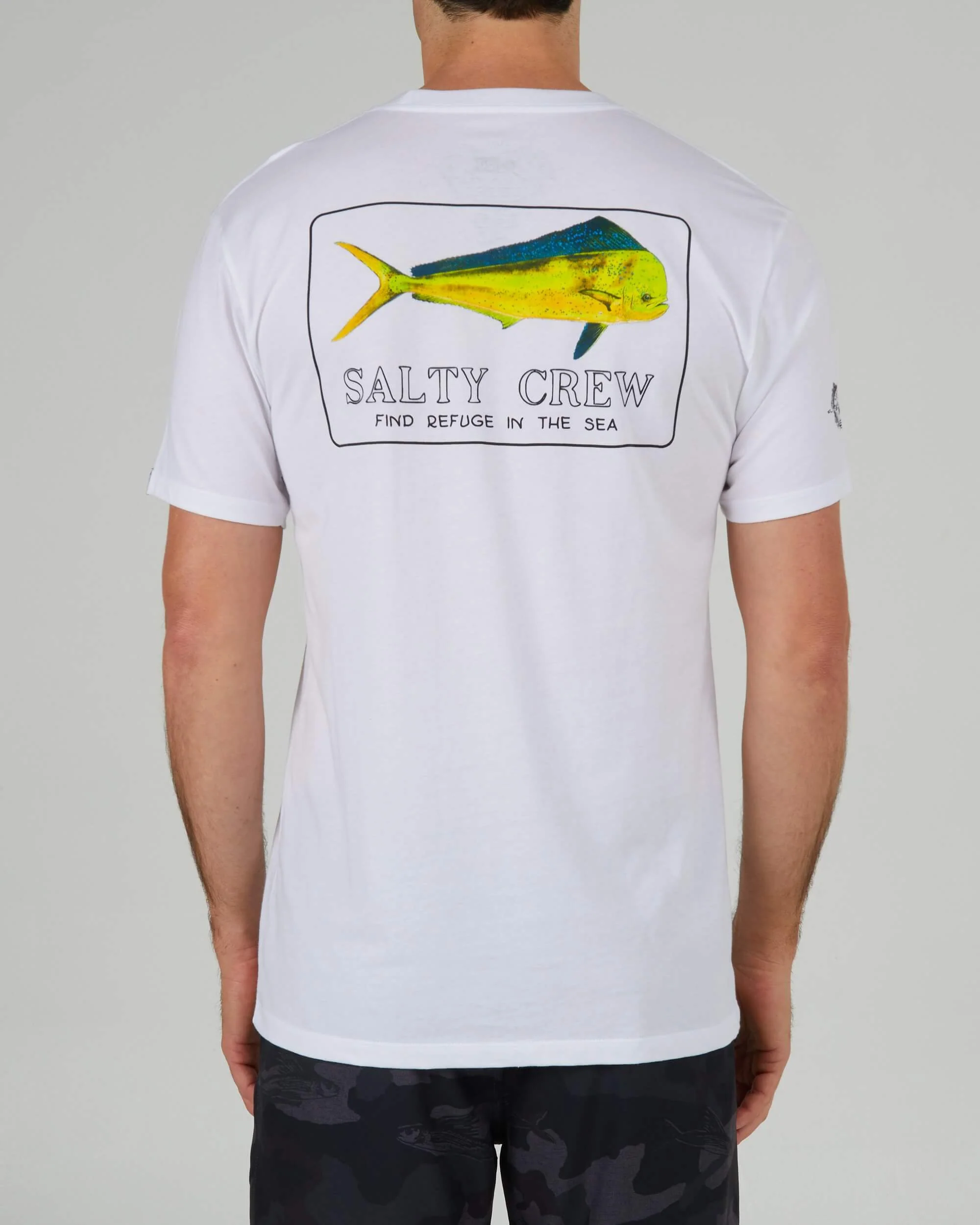 Golden Mahi Premium S/S Tee - White - Image 3