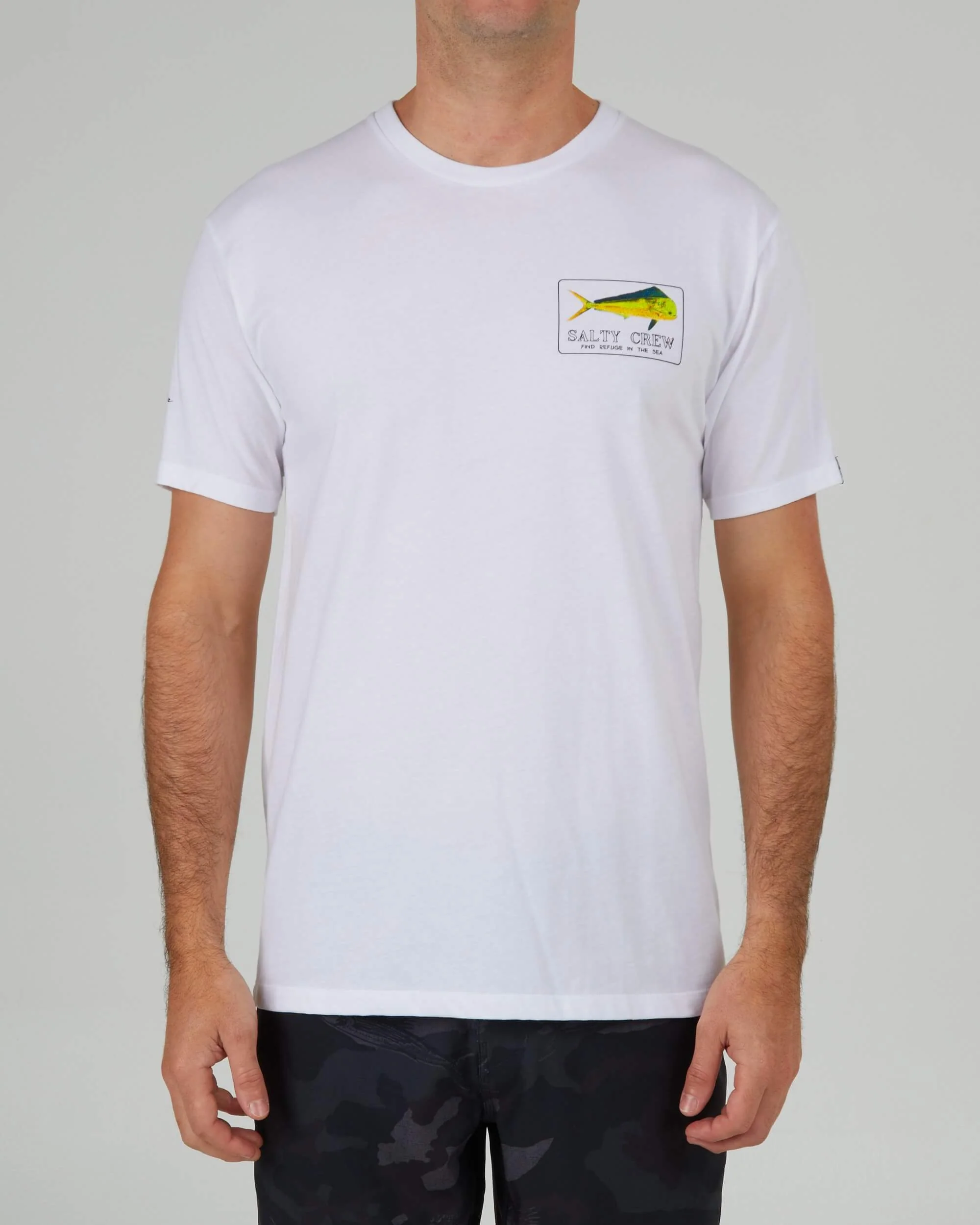 Golden Mahi Premium S/S Tee - White - Image 4