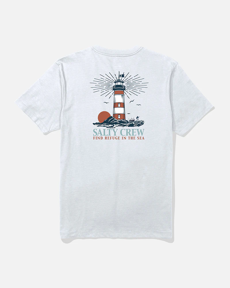 High Beam Classic Ss Tee - White