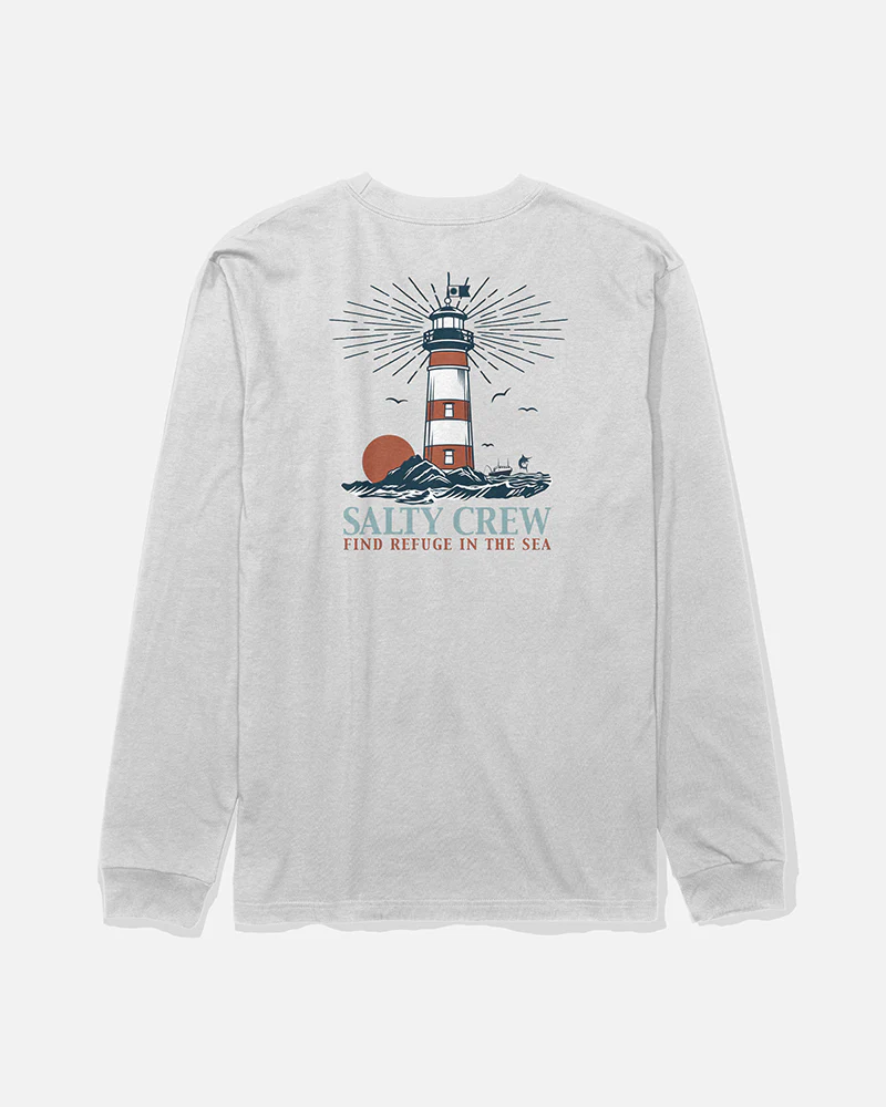 High Beam Ls Tee - White