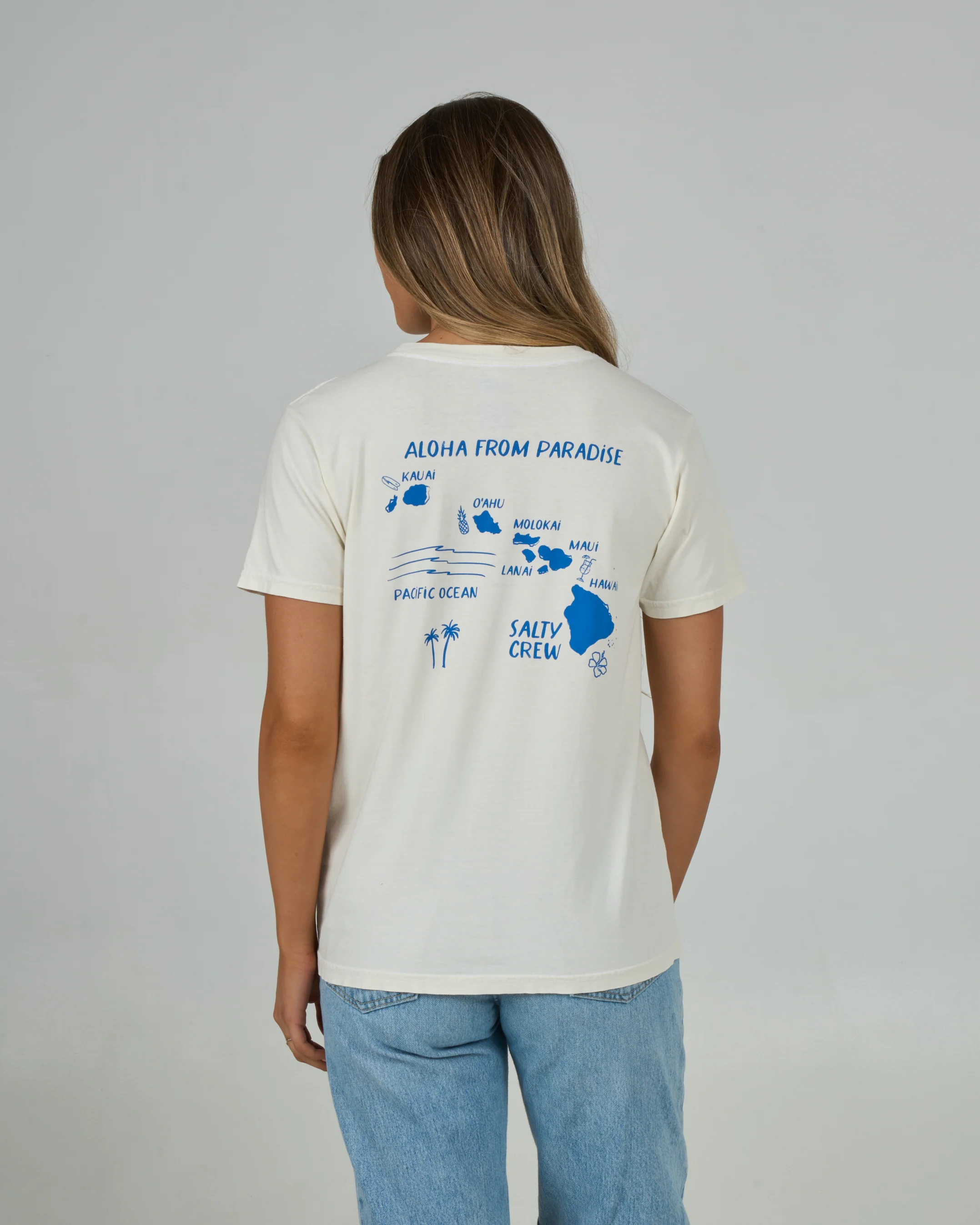 Island Chain B.f Tee - Off White - Image 2