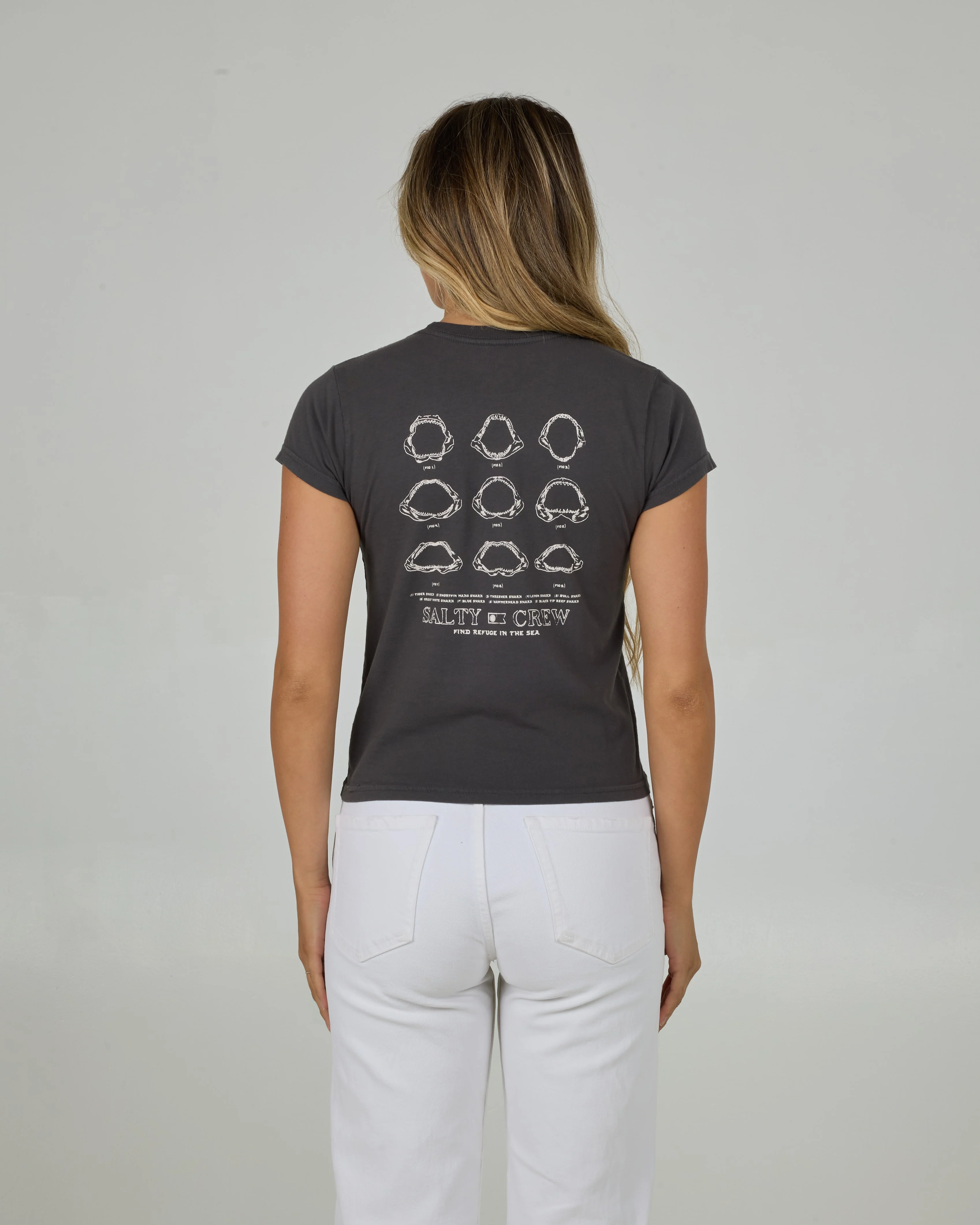 Jawbone Modern Tee - Charcoal - Image 2