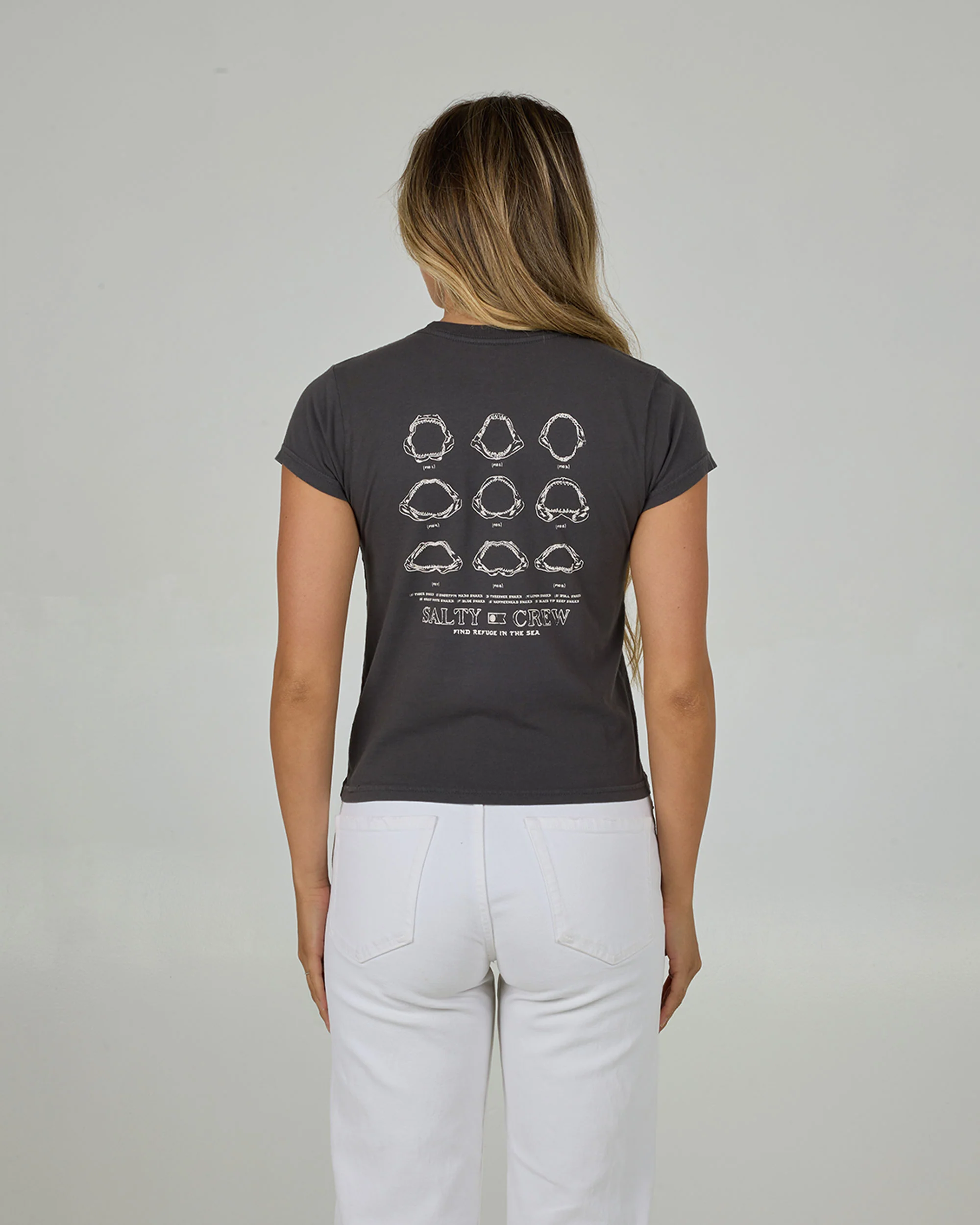 Jawbone Modern Tee - Charcoal - Image 3