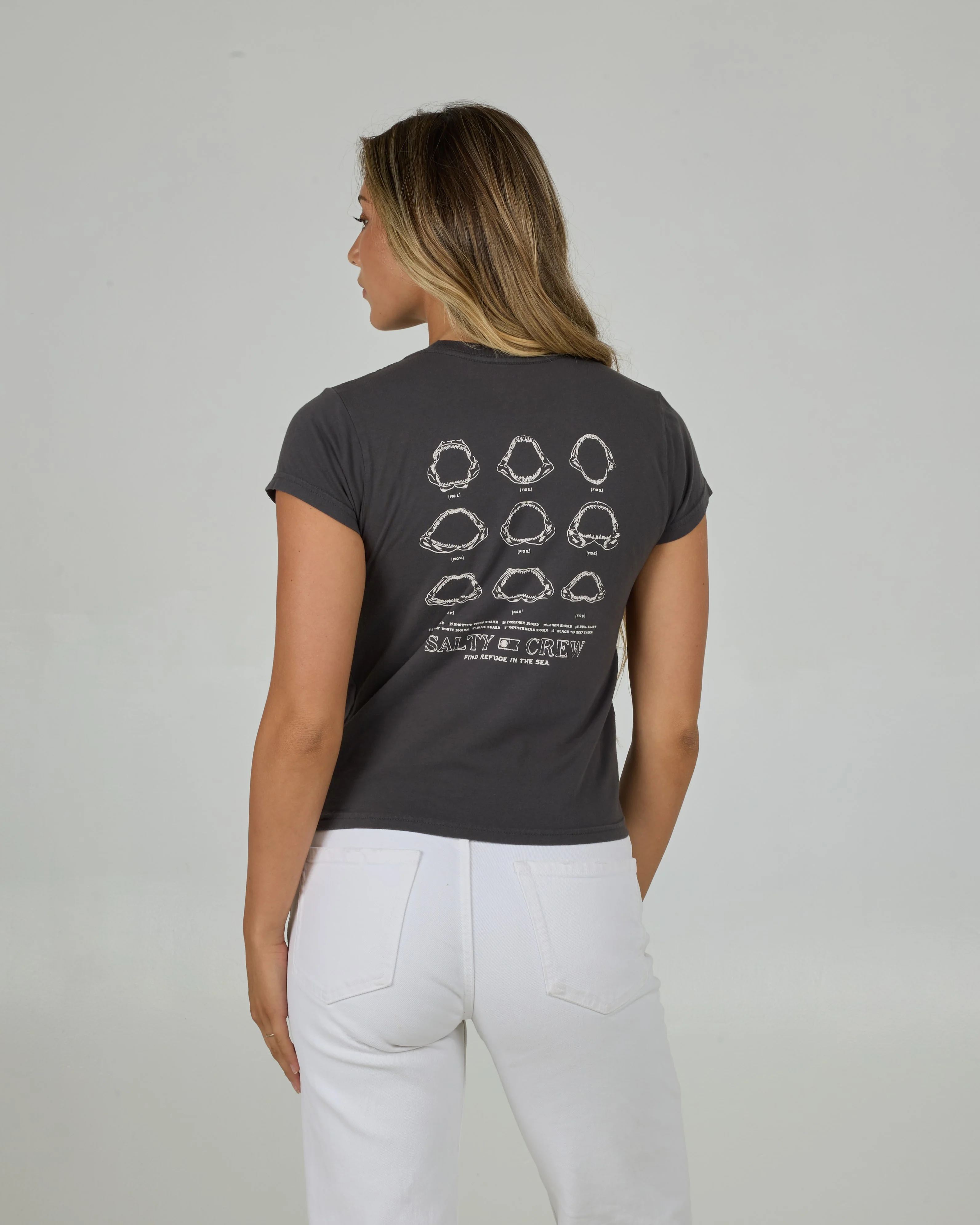 Jawbone Modern Tee - Charcoal - Image 4