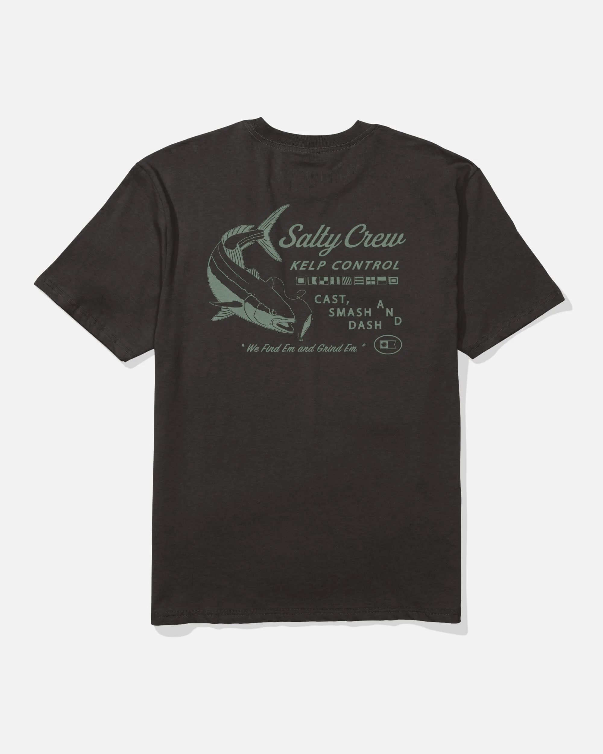 Kelp Cntrl Classc Ss Tee - Black