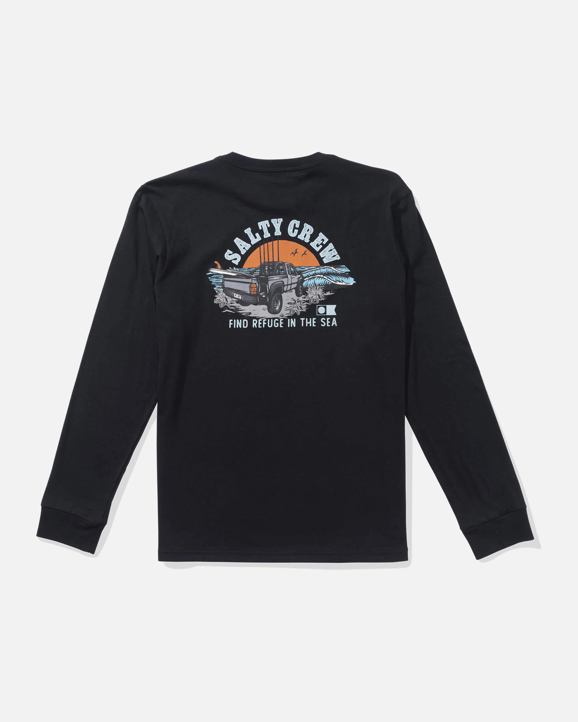 Lifted  Ls Tee Kids - Black