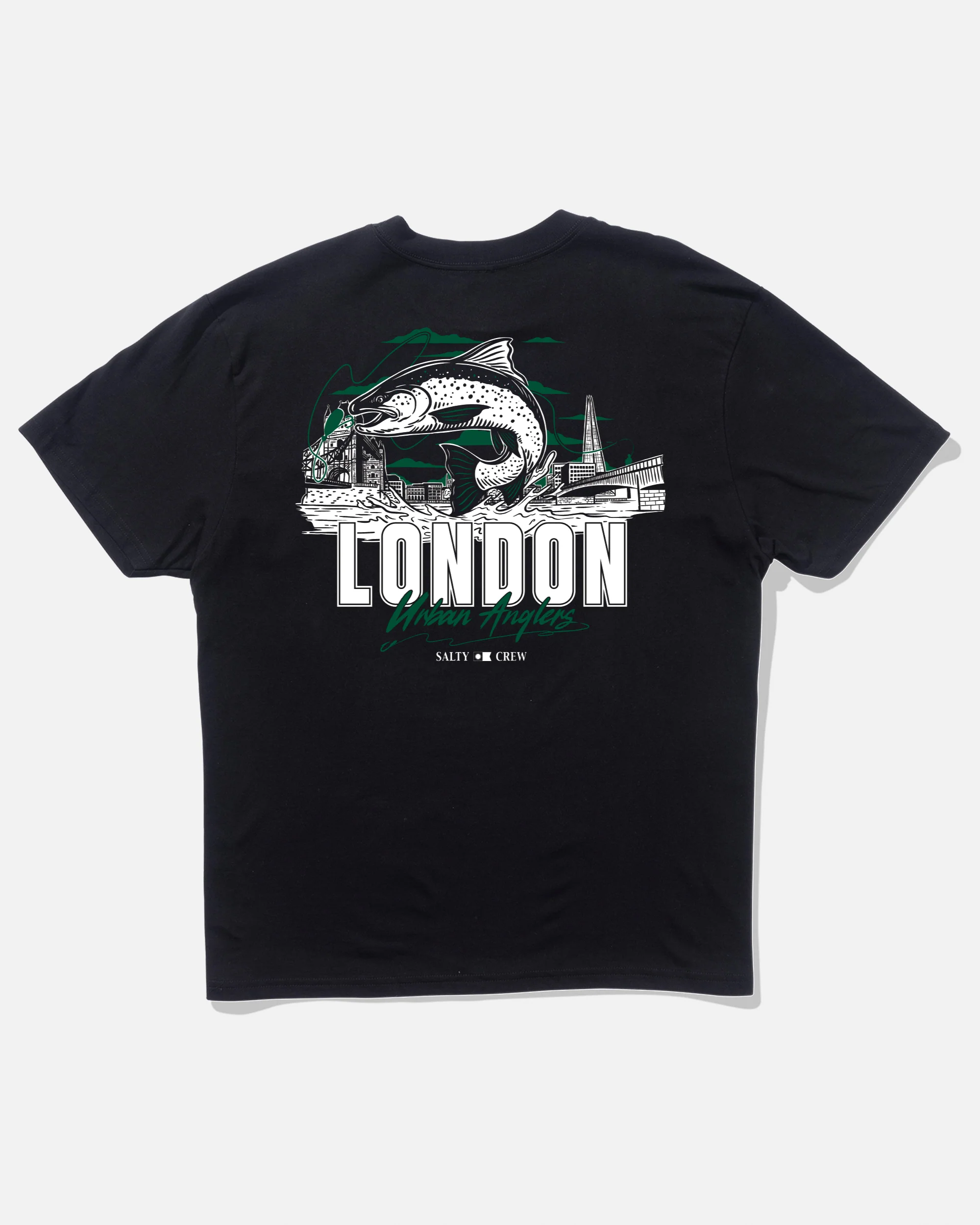 London Urban Angler Ss Tee - Black