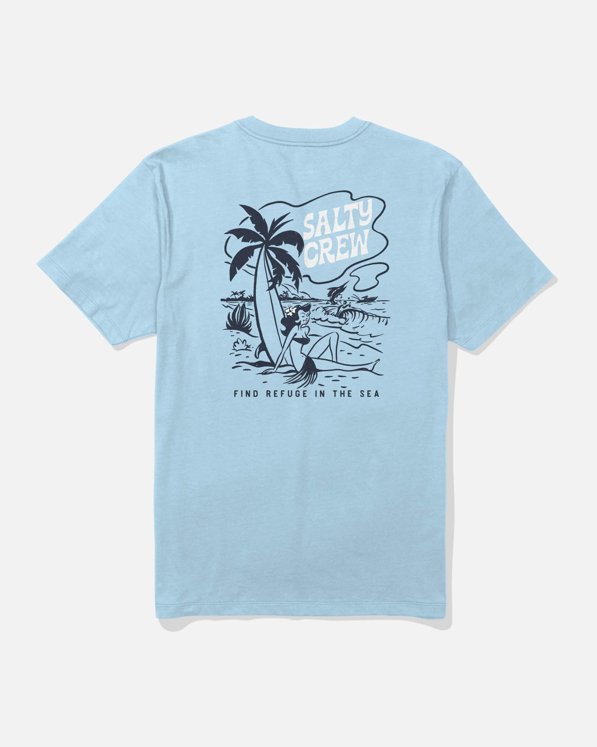 Lounge Ss Tee - Clear Sky