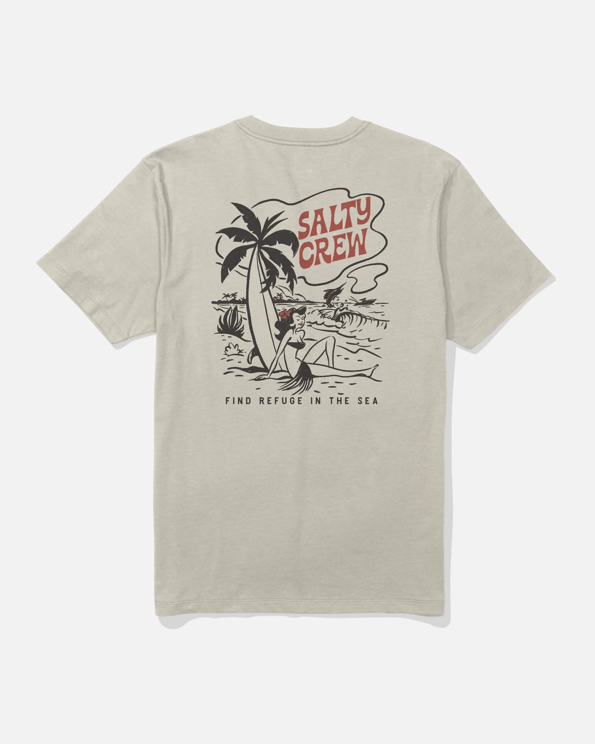 Lounge Ss Tee - Moonbeam