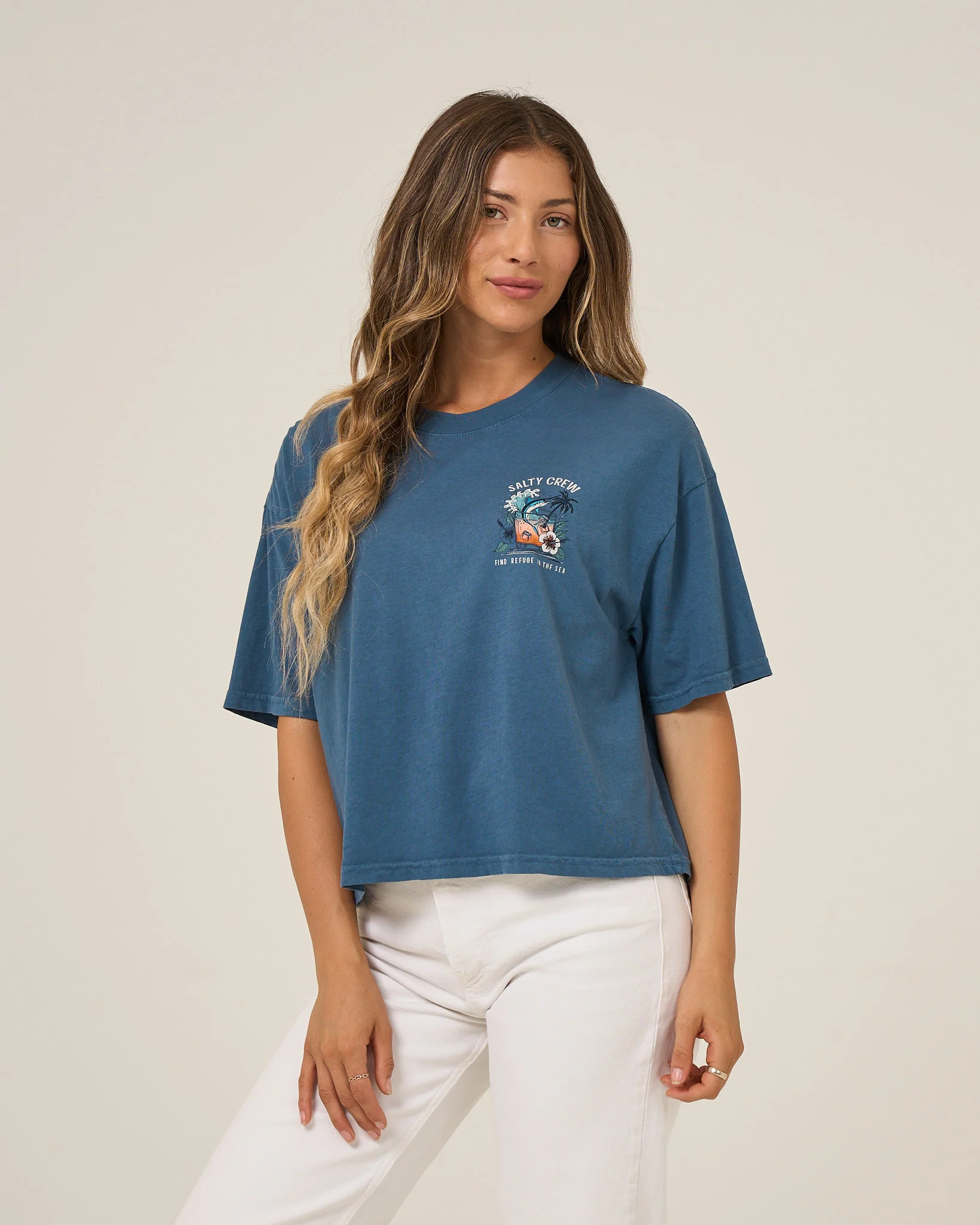 Mai Tai Tails Skimmer - Midnight Navy - Image 2